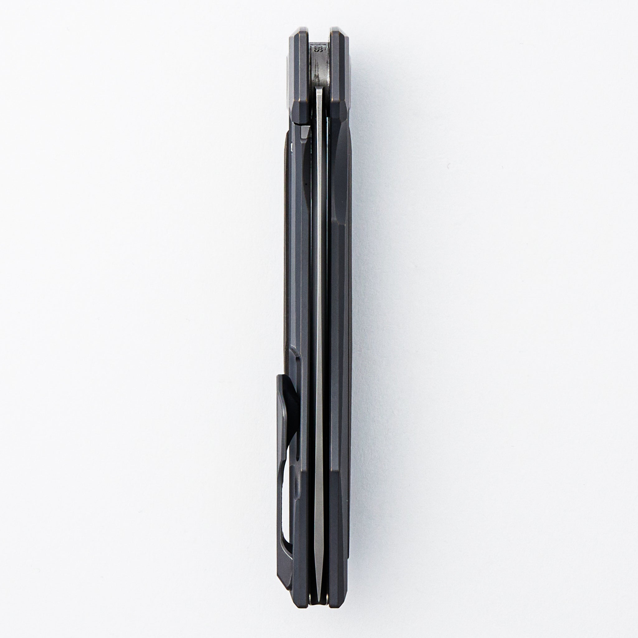 Molten KMP (RKMP) - S90V Blade - Titanium/Lava & Ash CarboTi Handle - SRRBS (Charles Marlowe Design)