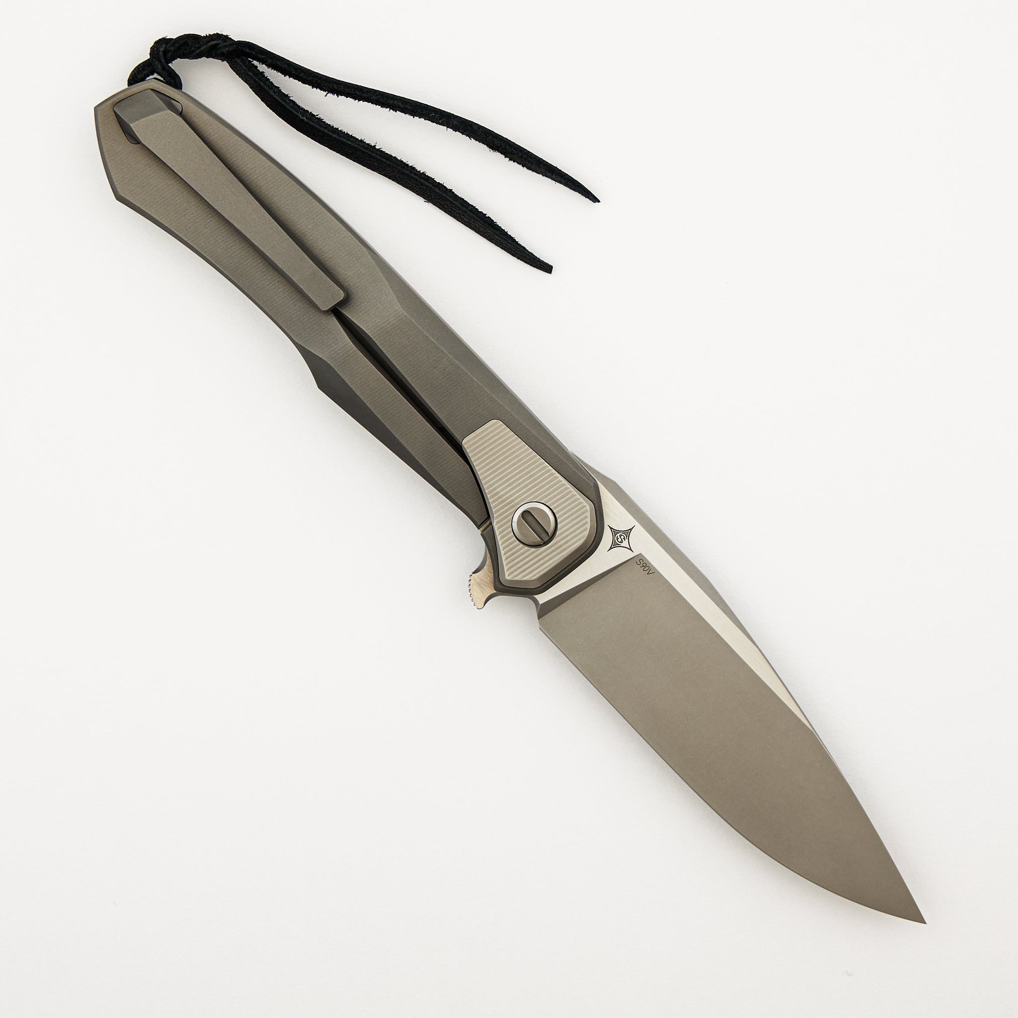 Russian Lochsa - S90V Blade - Integral Titanium Handle - Bushing System (Scott Cook Design)