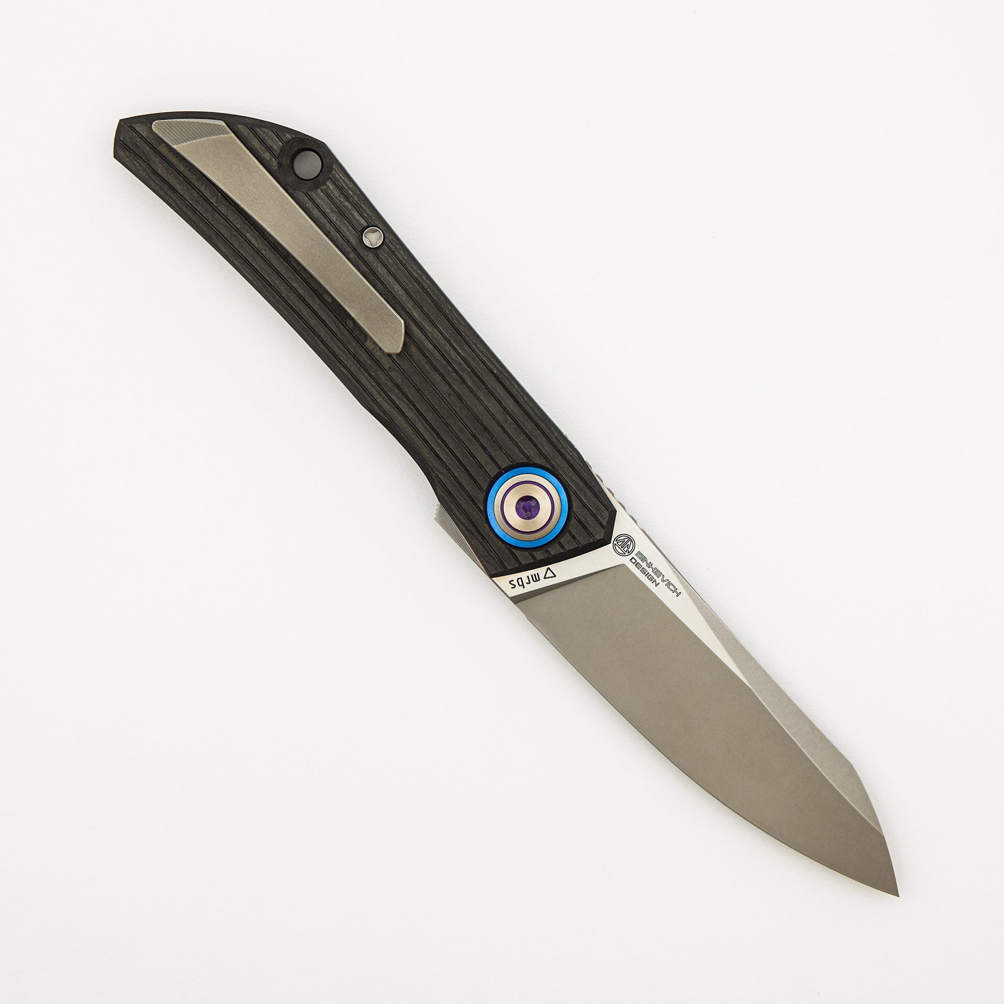 "Limited Edition" Skinny Strip - S90V Blade - CarboTi Handle - MRBS (Sinkevich Design)