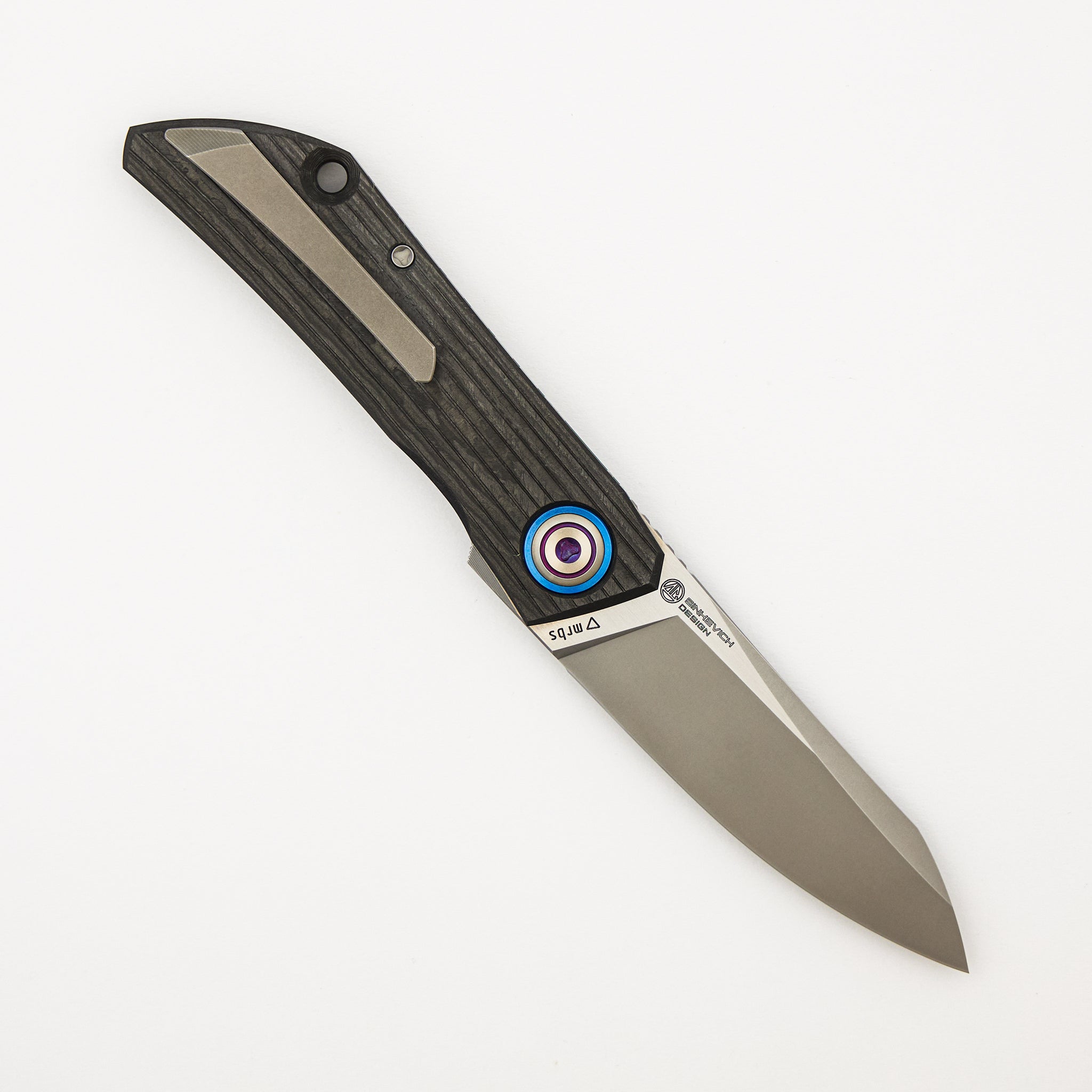 "Limited Edition" Skinny Strip - S90V Blade - CarboTi Handle - MRBS (Sinkevich Design)