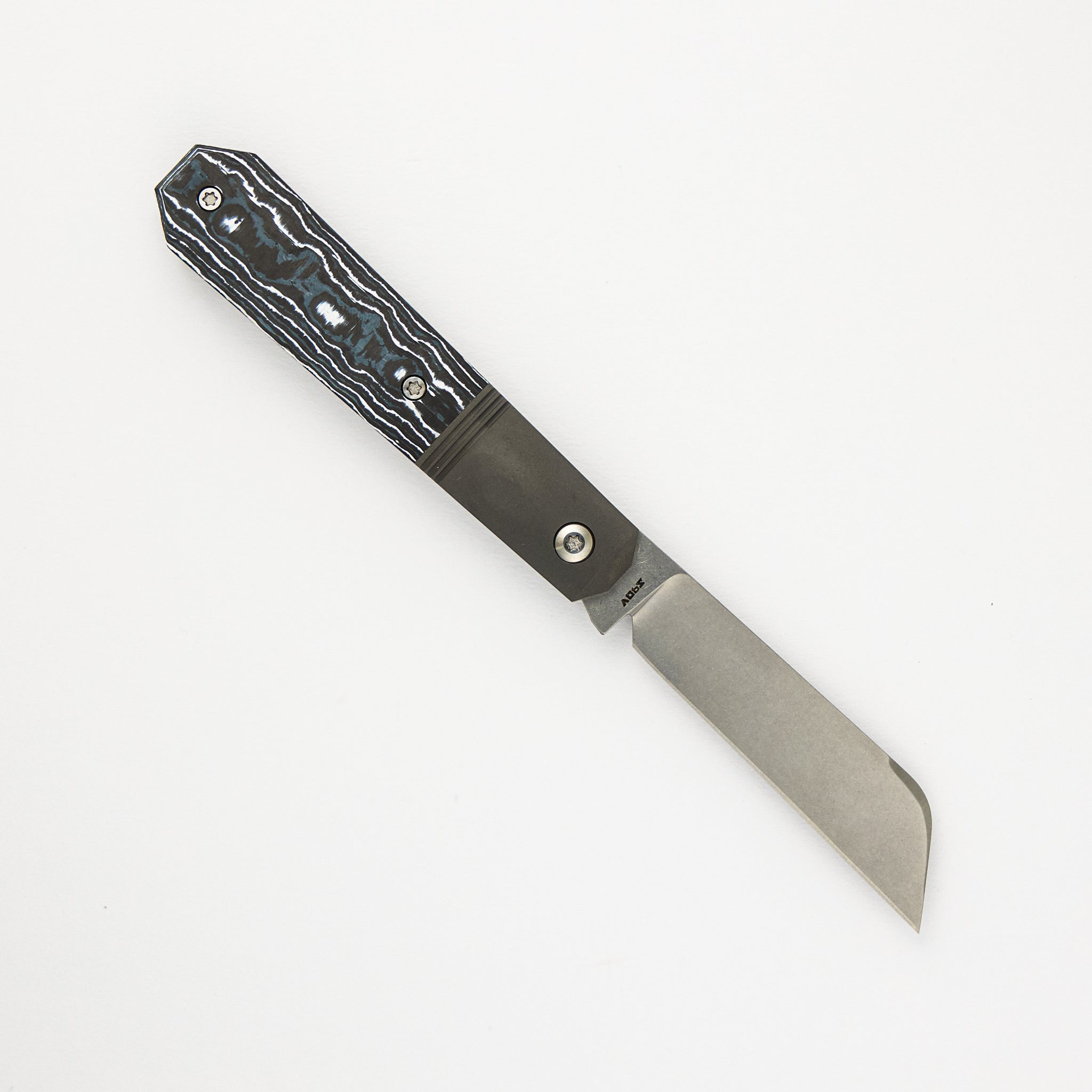 Jack Wolf Knives Midnight Jack - Fat Carbon White Storm