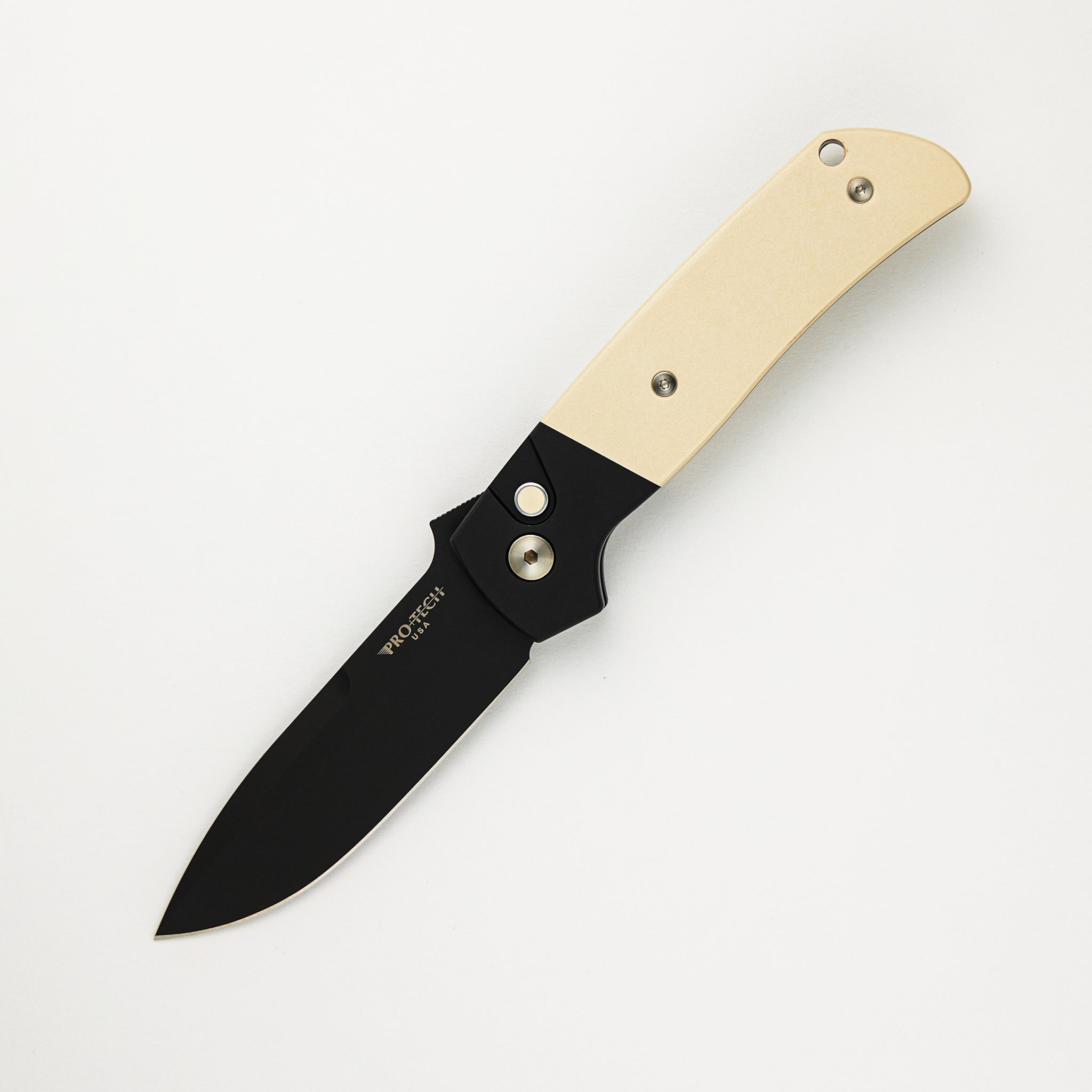 Pro-Tech Knives Terzuola ATCF Auto BT2752 - "Tuxedo" Handle - MagnaCut Blade