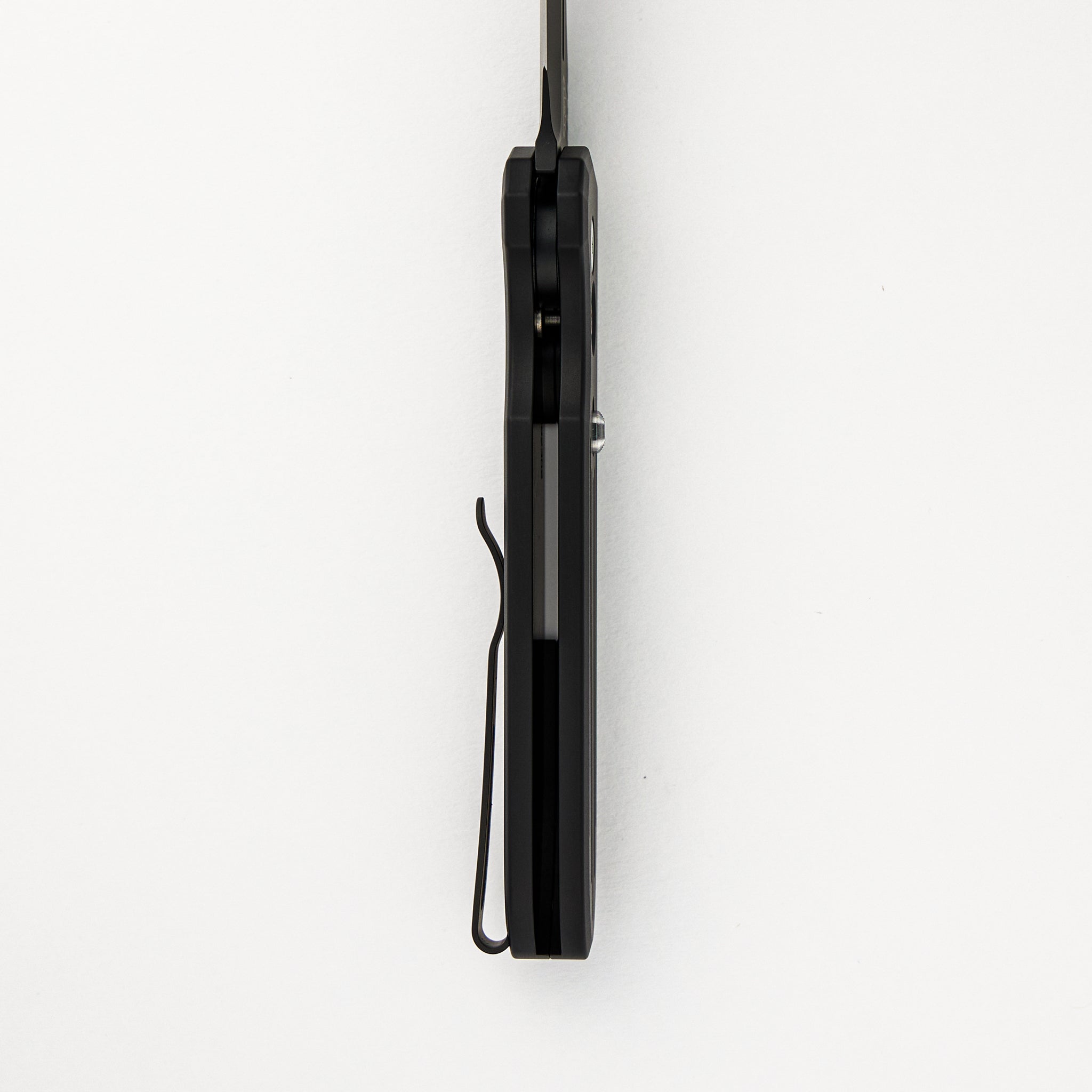 Pro-Tech Knives PDW Invictus Auto – Black Handle – Red G10 Push Button – CPM Magnacut Black DLC Blade 1805