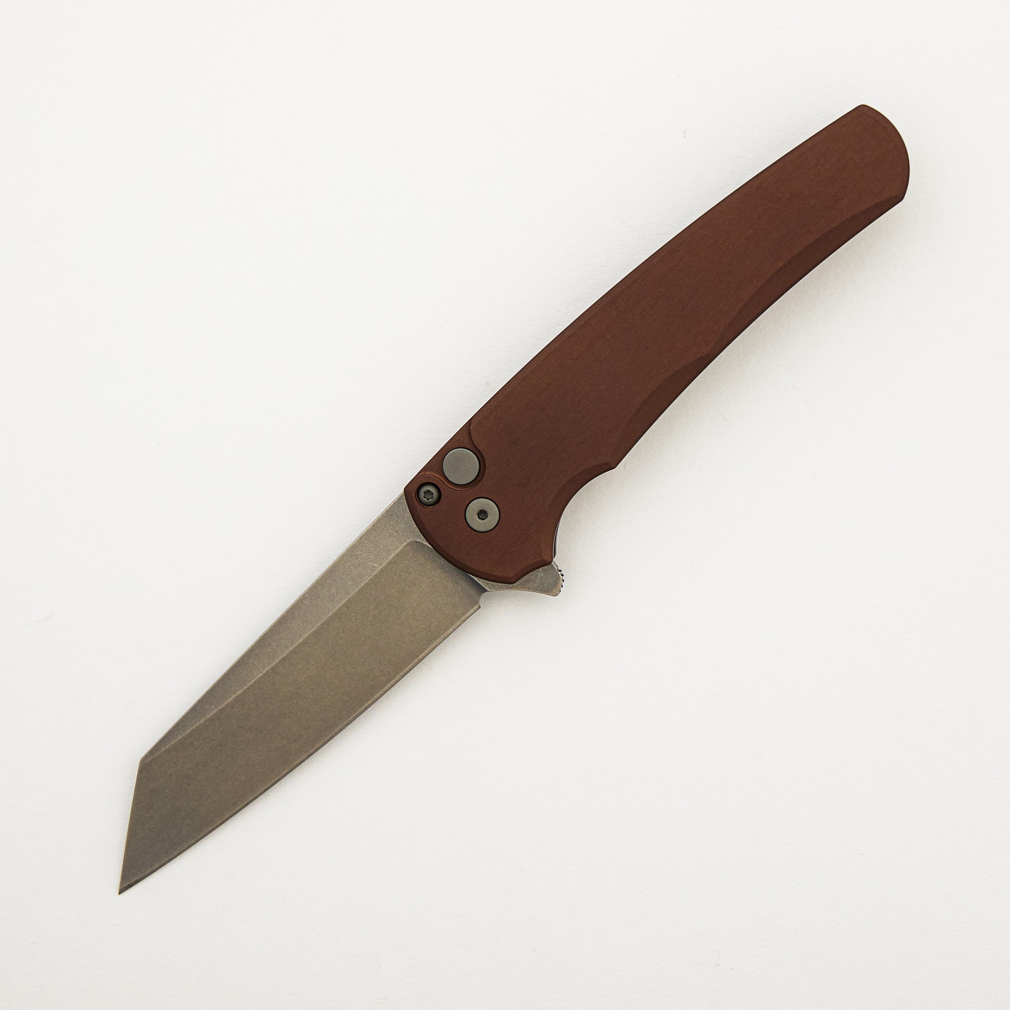 Malibu Flipper - 5401-FDE - FDE Handle - Stonewash Reverse Tanto MagnaCut Blade