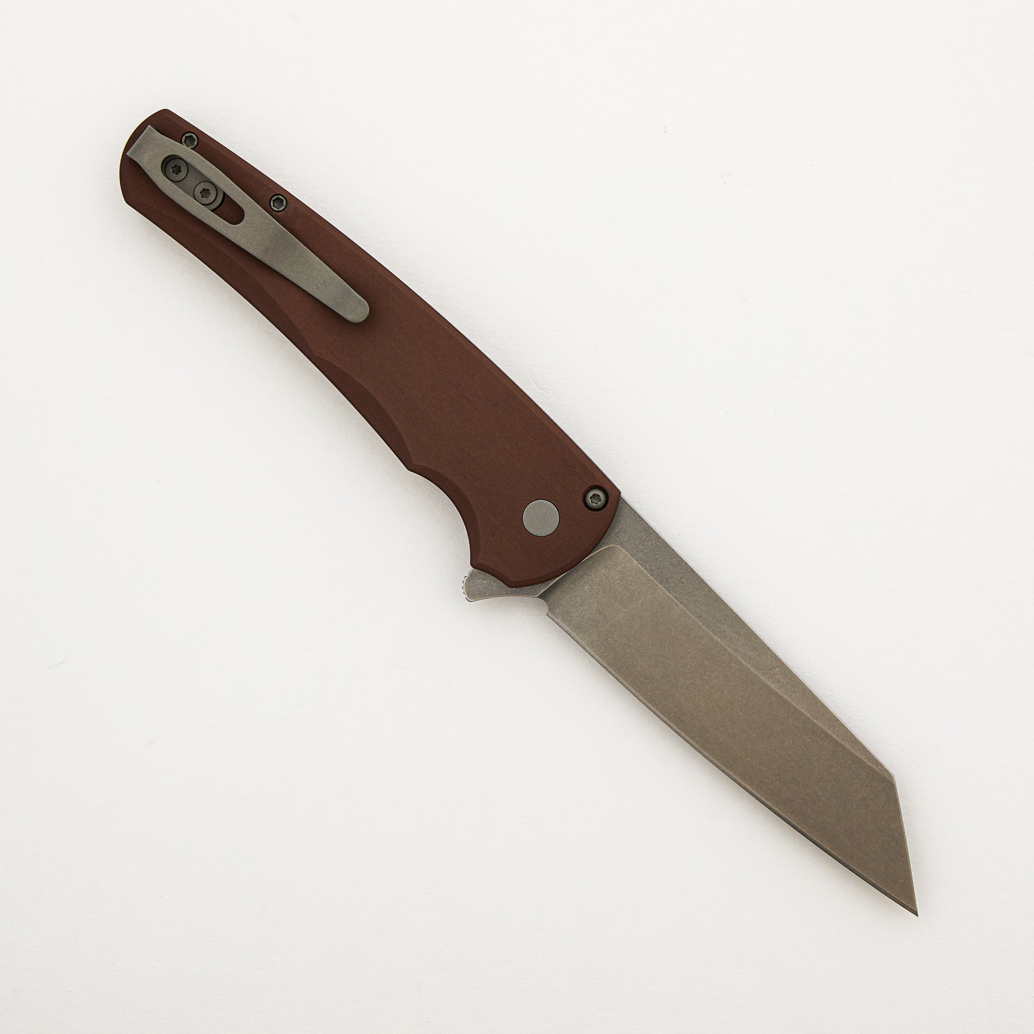 Malibu Flipper - 5401-FDE - FDE Handle - Stonewash Reverse Tanto MagnaCut Blade