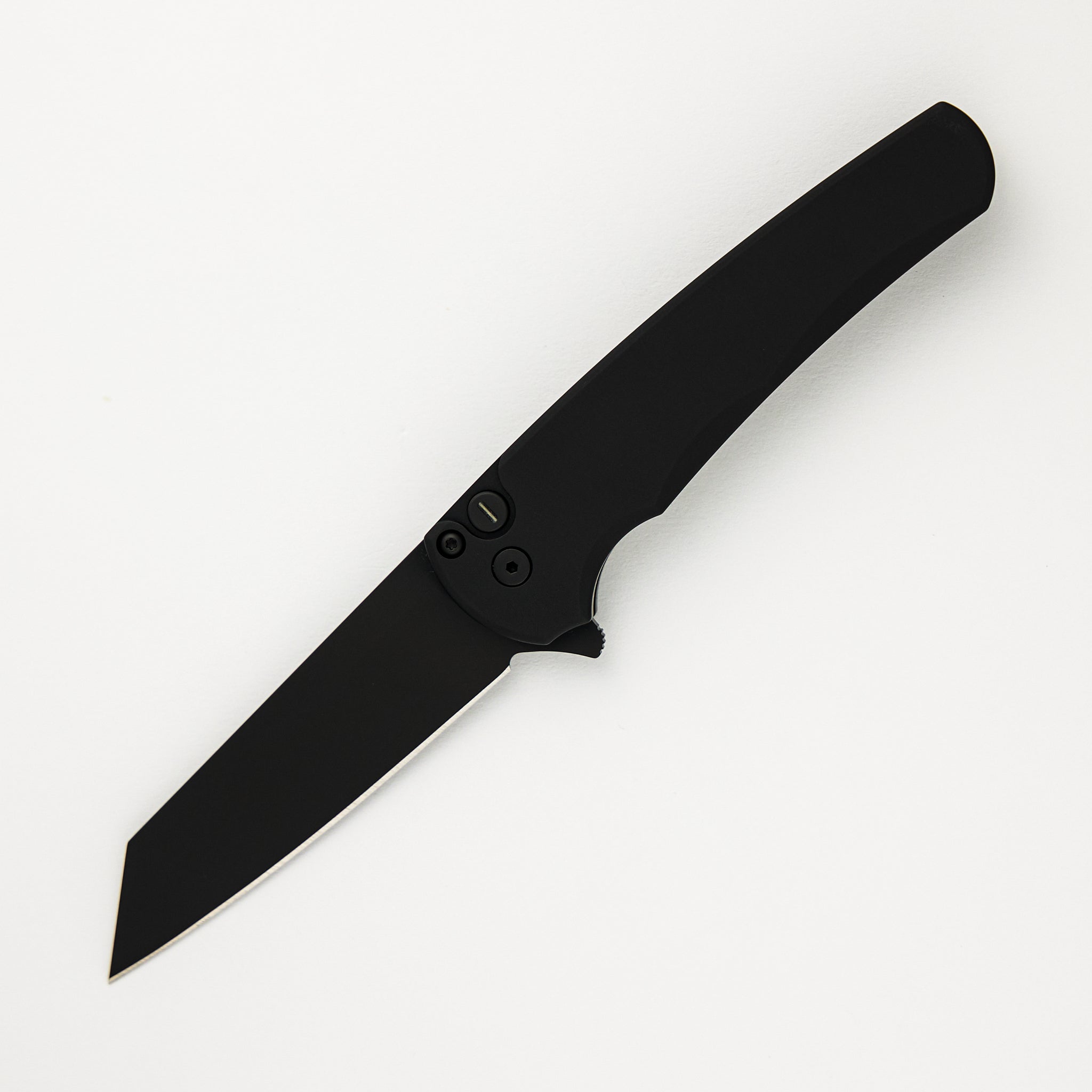 Pro-Tech Knives Malibu Flipper - 5403 Operator - Black Handle - MagnaCut Blade