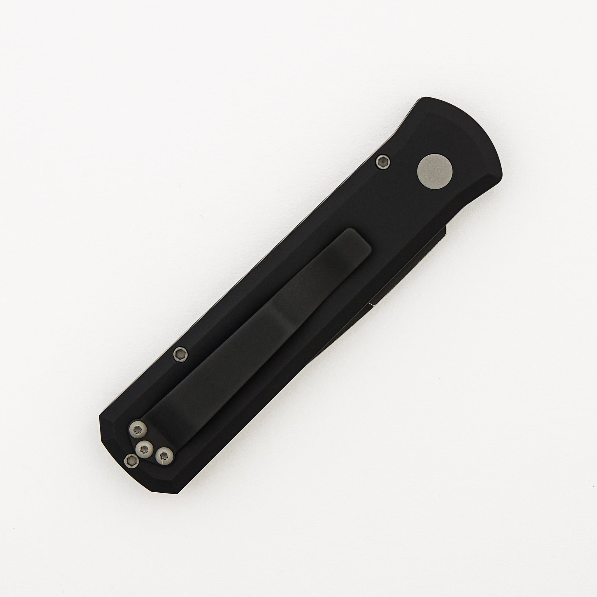 Godson – 721-DLCW - Solid Black Handle - DLC Washed 154CM Blade