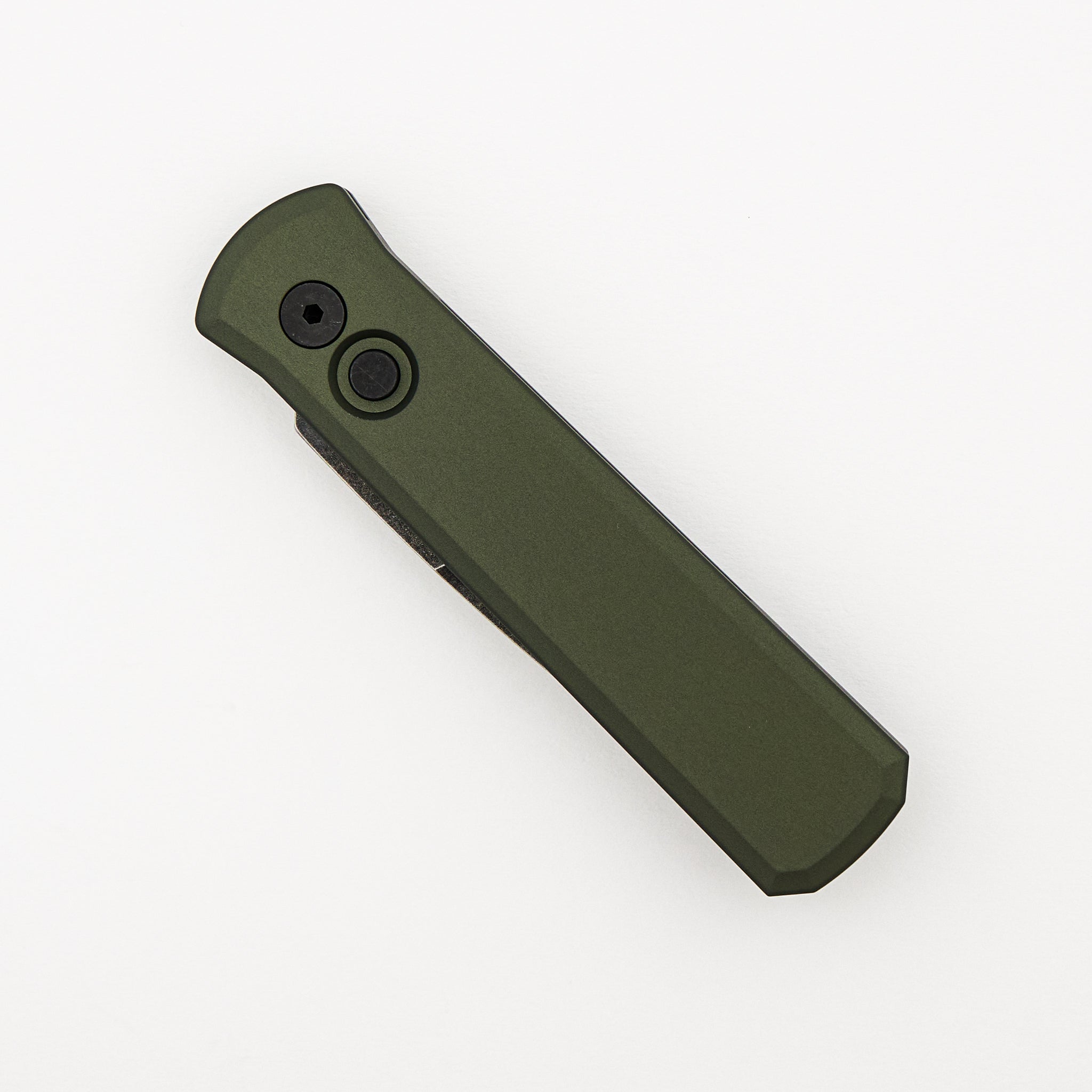 Godson – 721-Green DLCW - Solid Green Handle - DLC Washed 154CM Blade