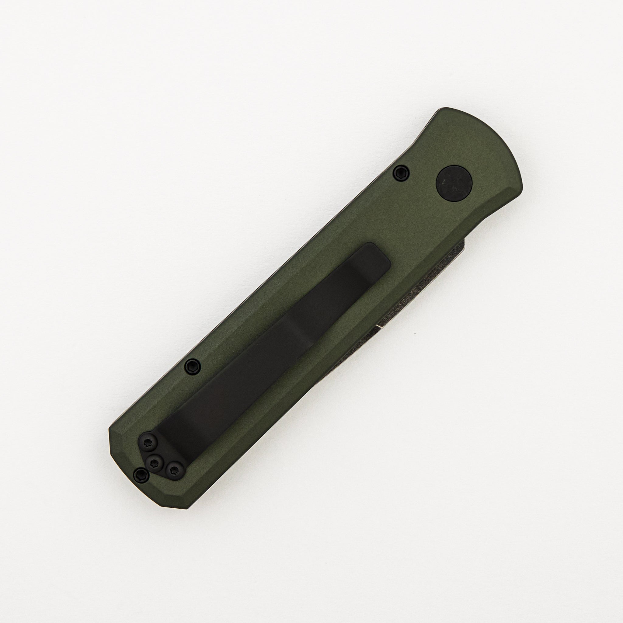 Godson – 721-Green DLCW - Solid Green Handle - DLC Washed 154CM Blade