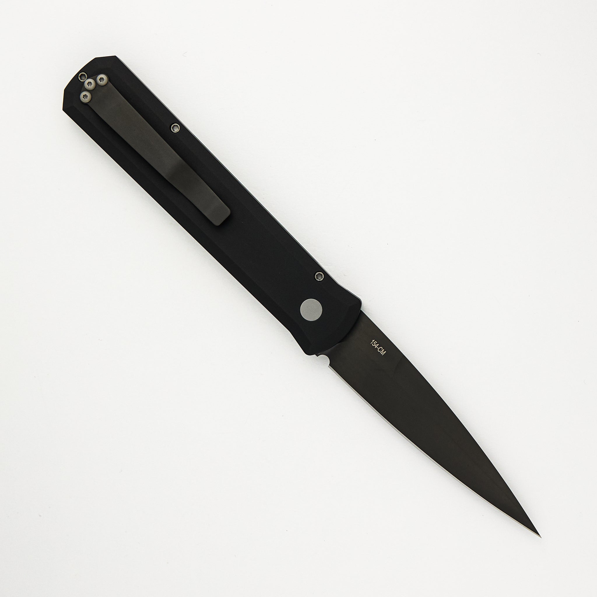 GODFATHER – Black Handle – DLC Black 154-CM Blade - 921