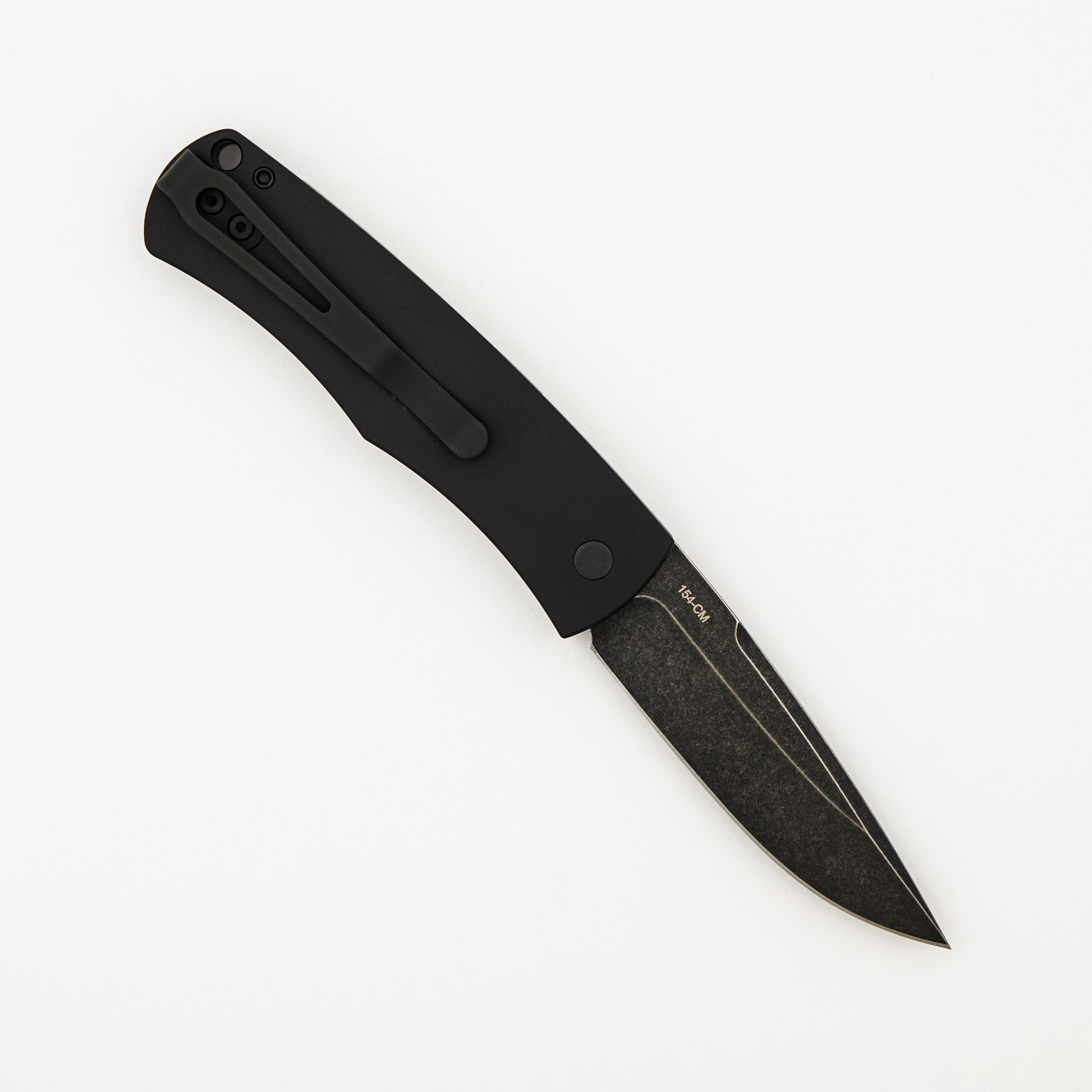 BR-1.7 "Whiskers" Design LTD-GREEN DLCW - Black Handle - Green Textured Bolster - 154CM Blade