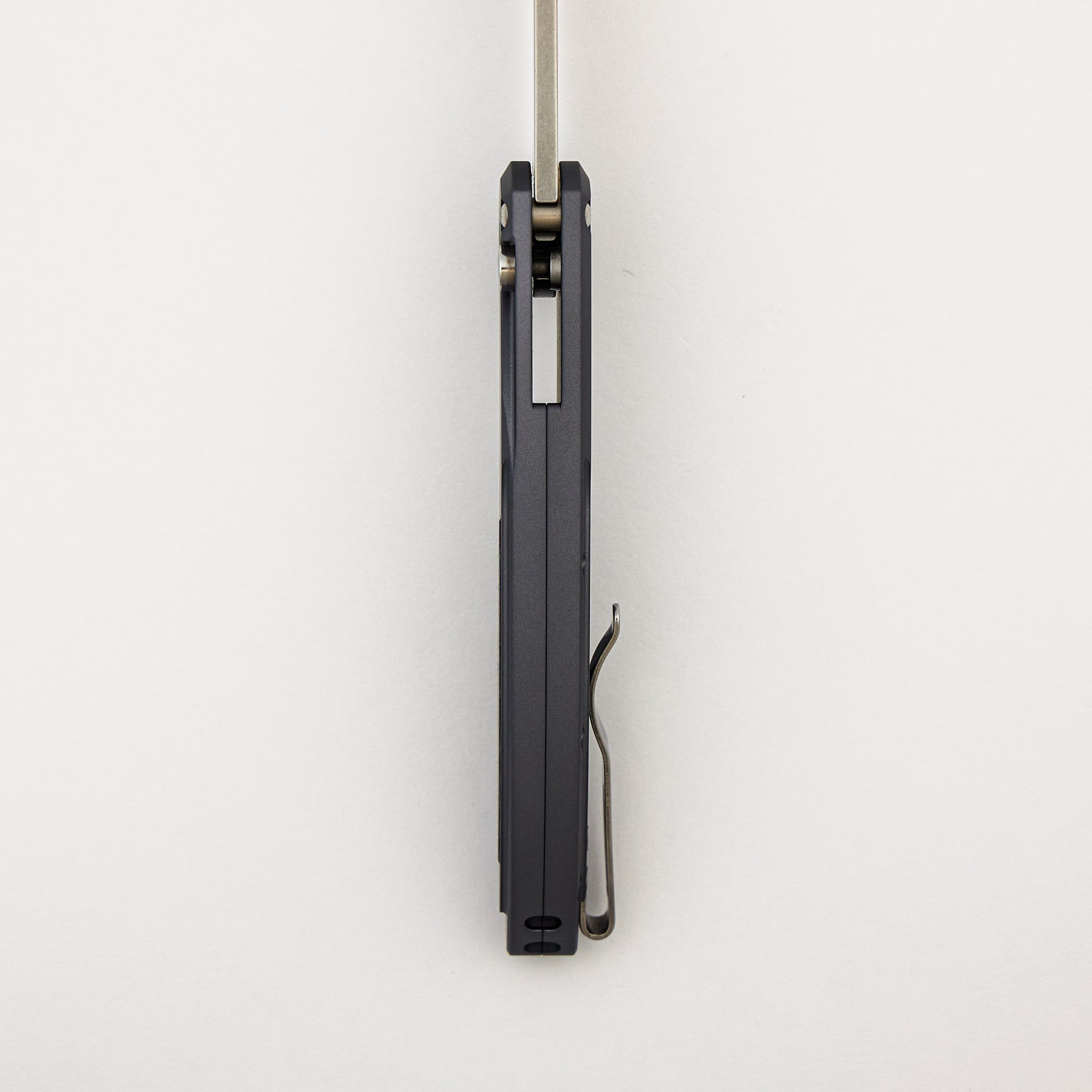 Cambria - CCKSF25.Cambria.1 - Grey Aluminum Handle - TechnoCarbo Purple Inlay - Stonewash MagnaCut Blade