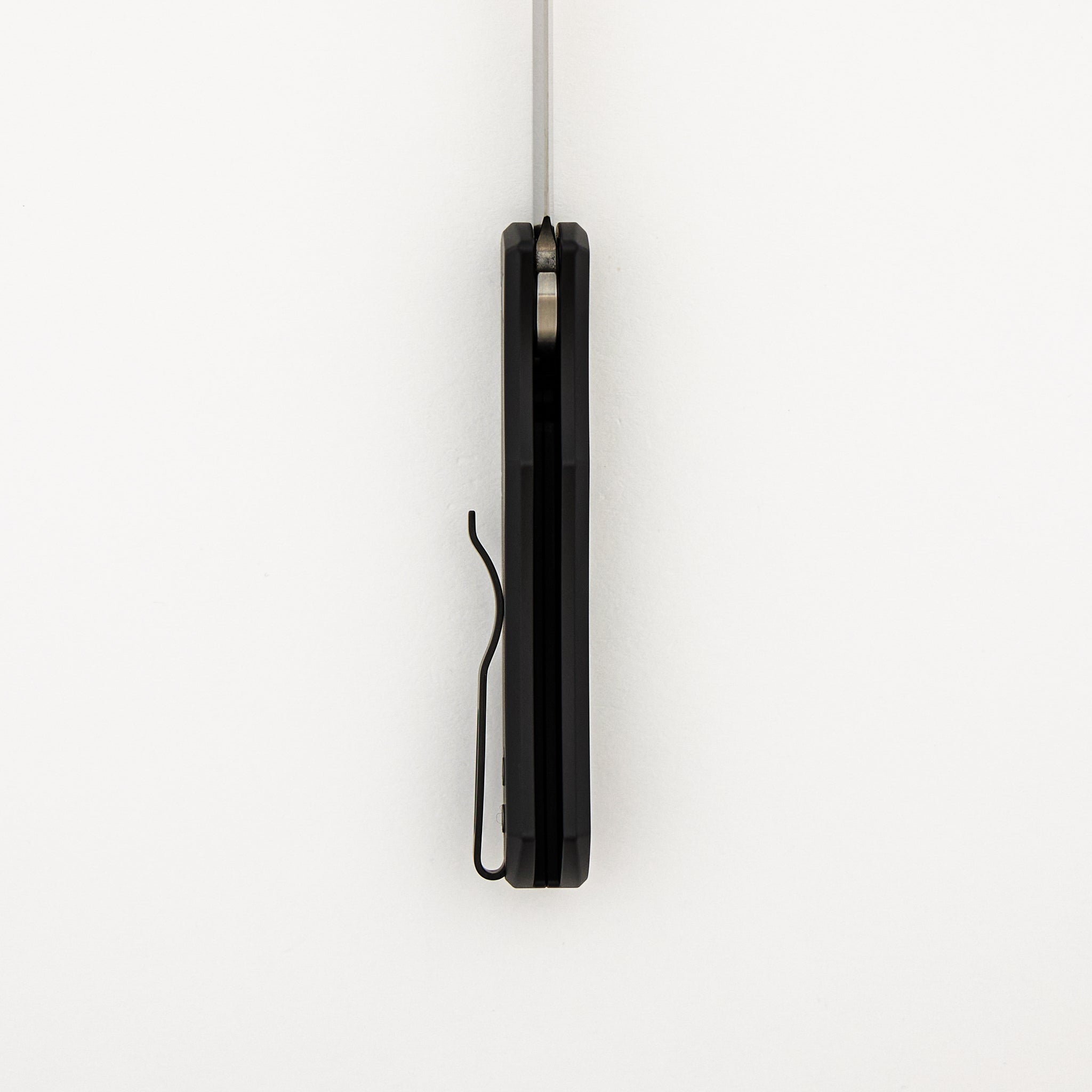 Duke 2 - DUKE2101 - Black Aluminum Handle - Stonewashed MagnaCut Blade