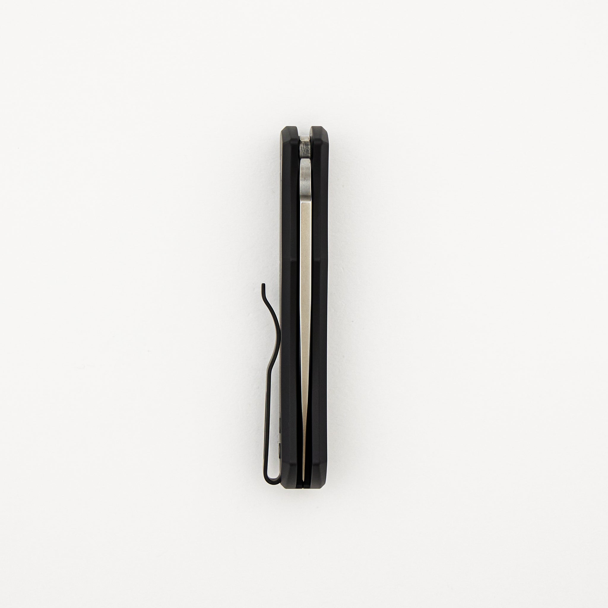 Duke 2 - DUKE2101 - Black Aluminum Handle - Stonewashed MagnaCut Blade