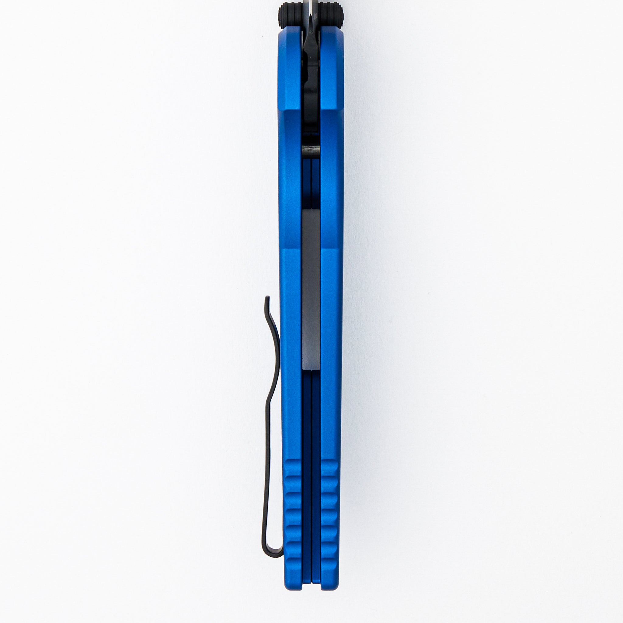 TR-3 Integrity - INT1106-BLUE - "Relic" Textured Blue Handle - DLC Black MagnaCut Blade
