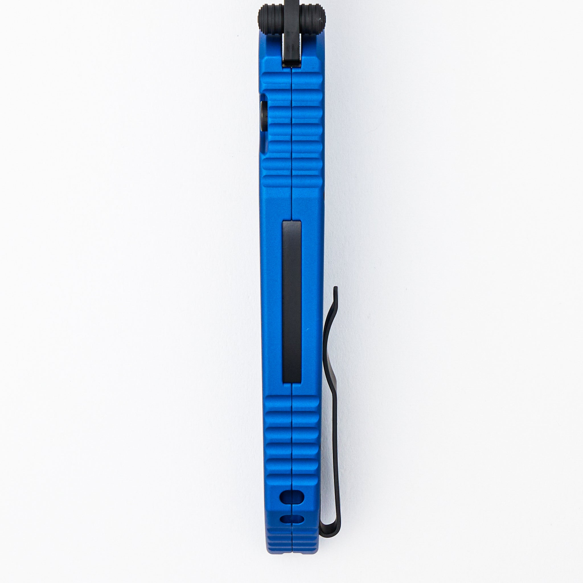 TR-3 Integrity - INT1106-BLUE - "Relic" Textured Blue Handle - DLC Black MagnaCut Blade