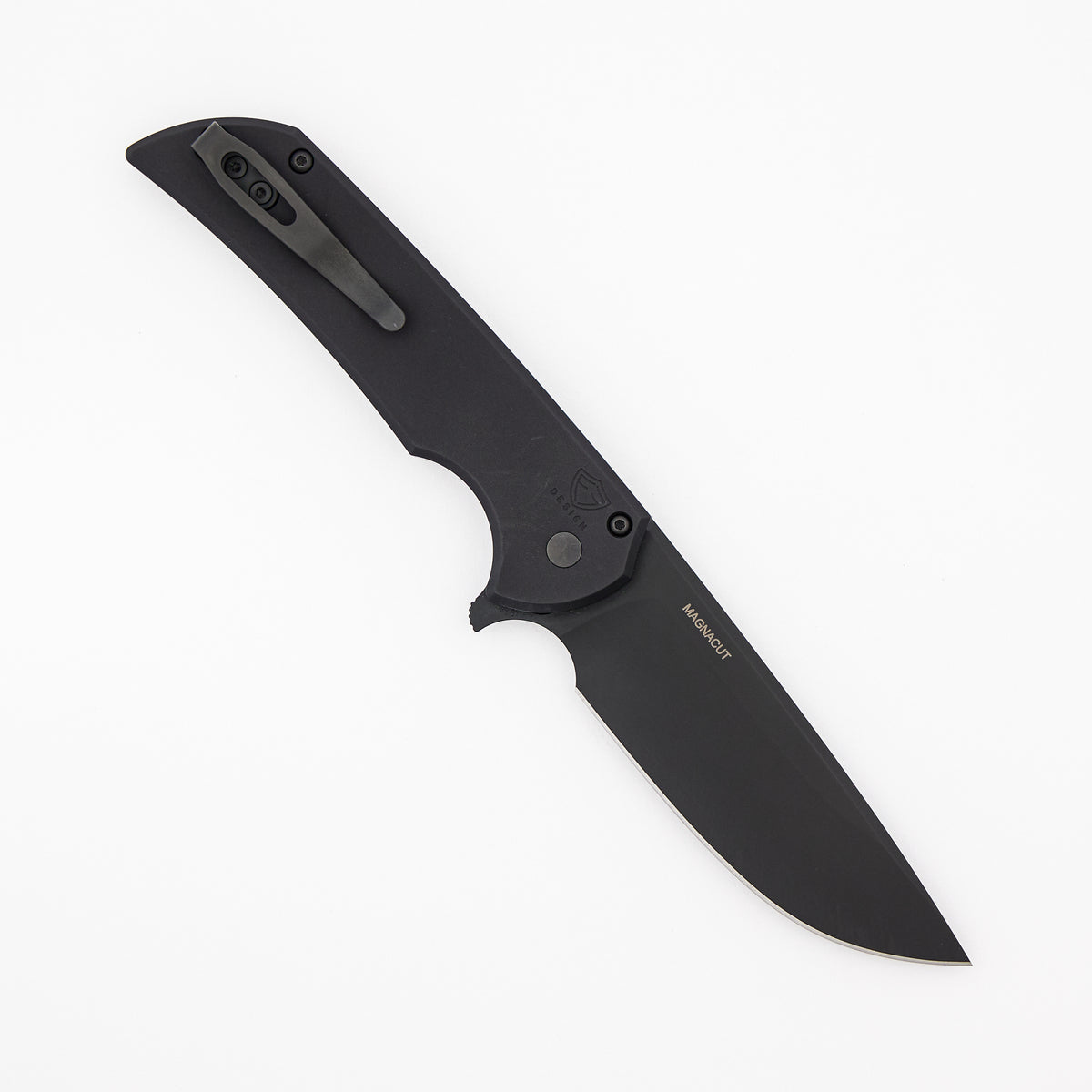Mordax MX103 - Solid Black Handle, DLC Magnacut Blade