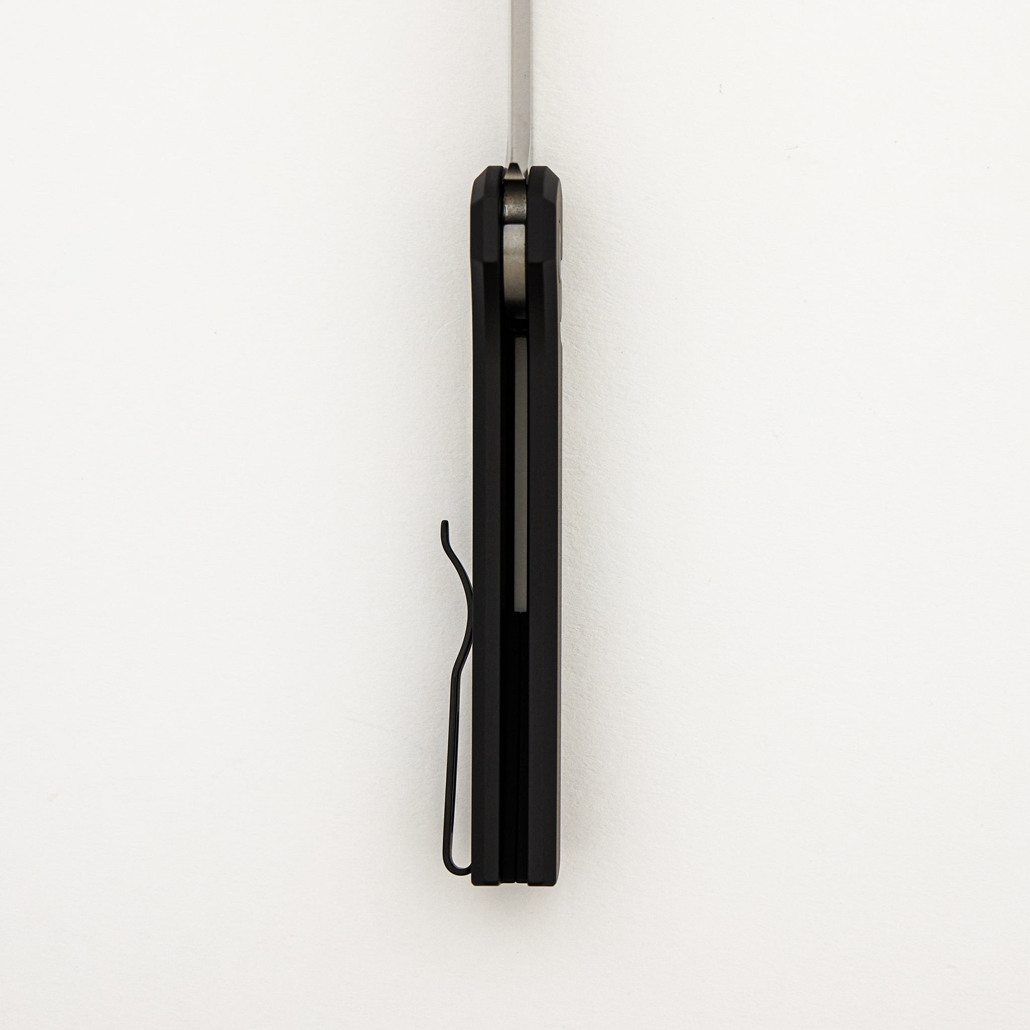 Scapegoat Compact - RCS1101 - Solid Black Aluminum Handle - Stonewash MagnaMax Blade (Ramon Chaves Design)
