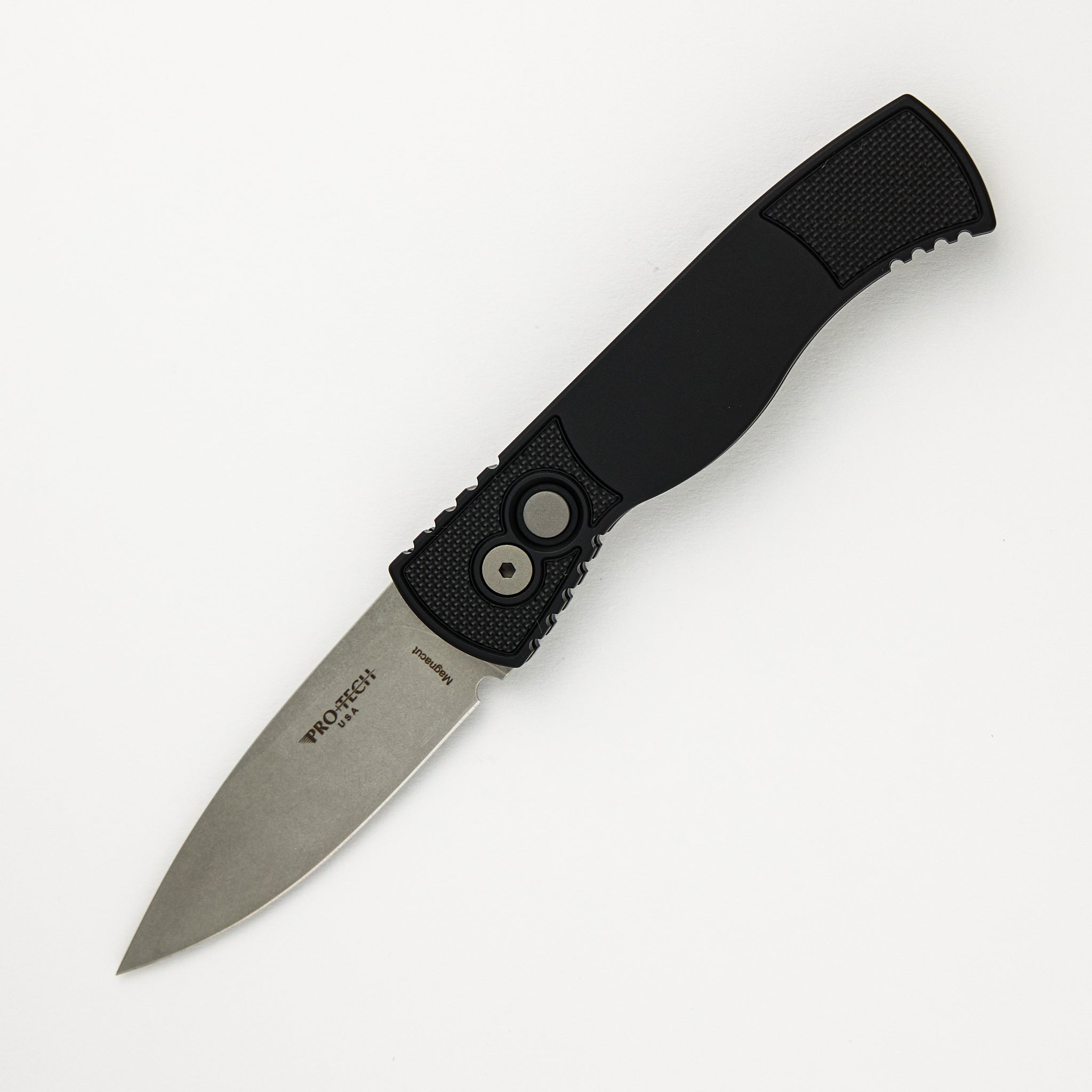 Pro-Tech Knives Tactical Response-2 Auto - Black Textured Aluminum Handle - MagnaCut Blade