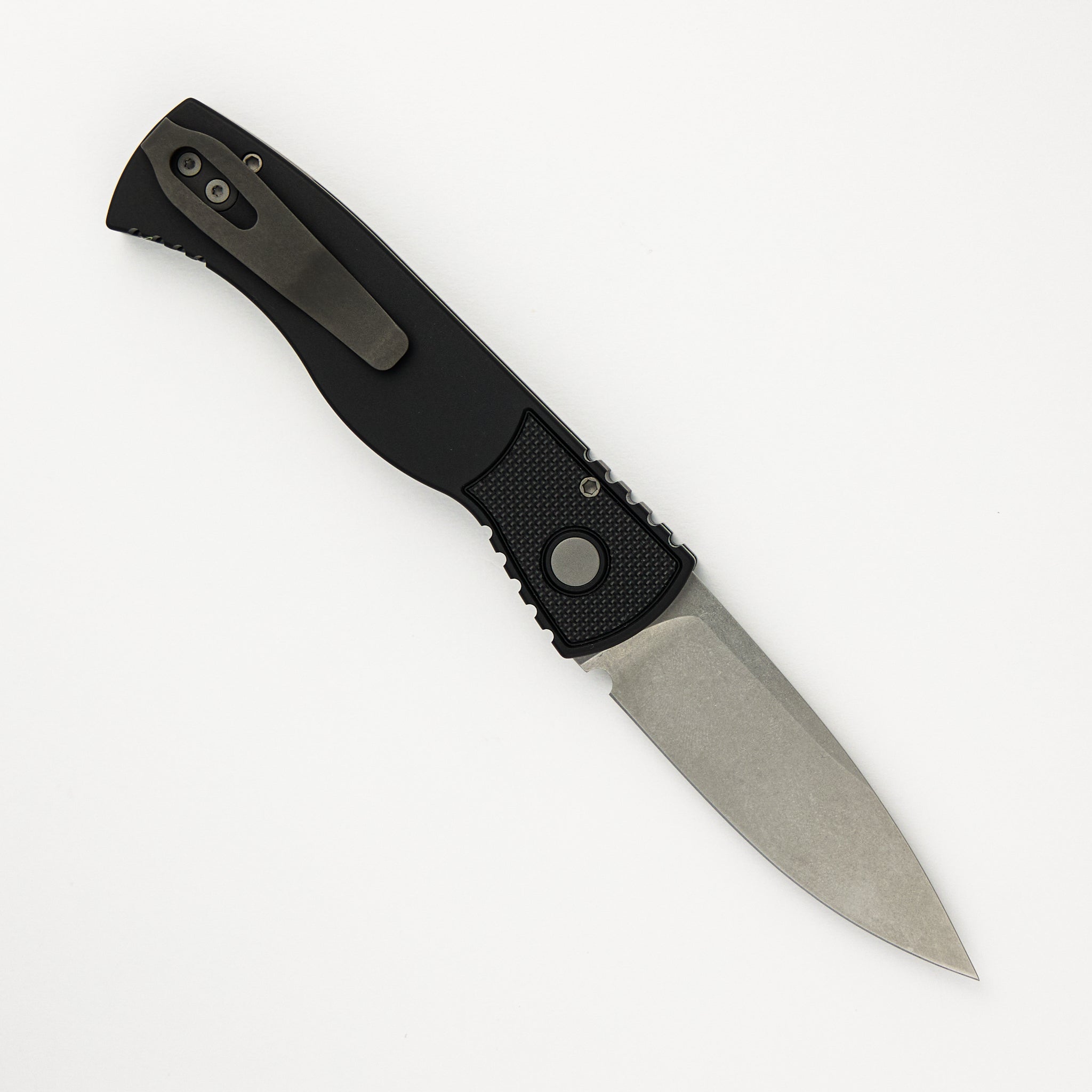 Pro-Tech Knives Tactical Response-2 Auto - Black Textured Aluminum Handle - MagnaCut Blade