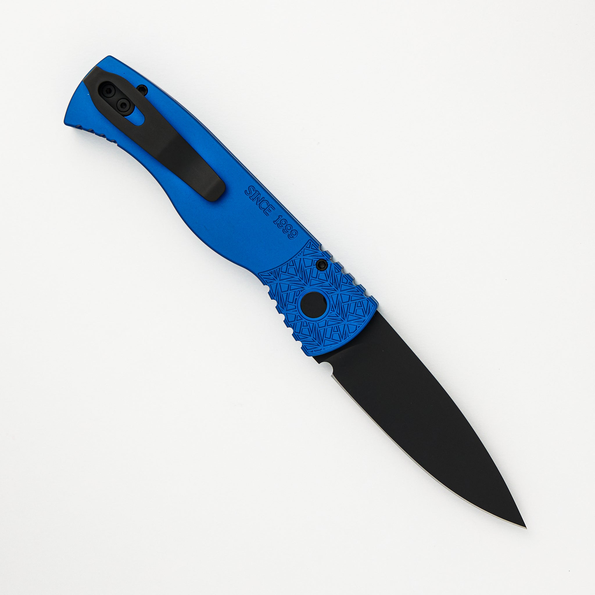 Tactical Response-2 Auto - "NEXUS Since 1999" Textured Blue Handle - MagnaCut Blade - T206 Nexus Blue