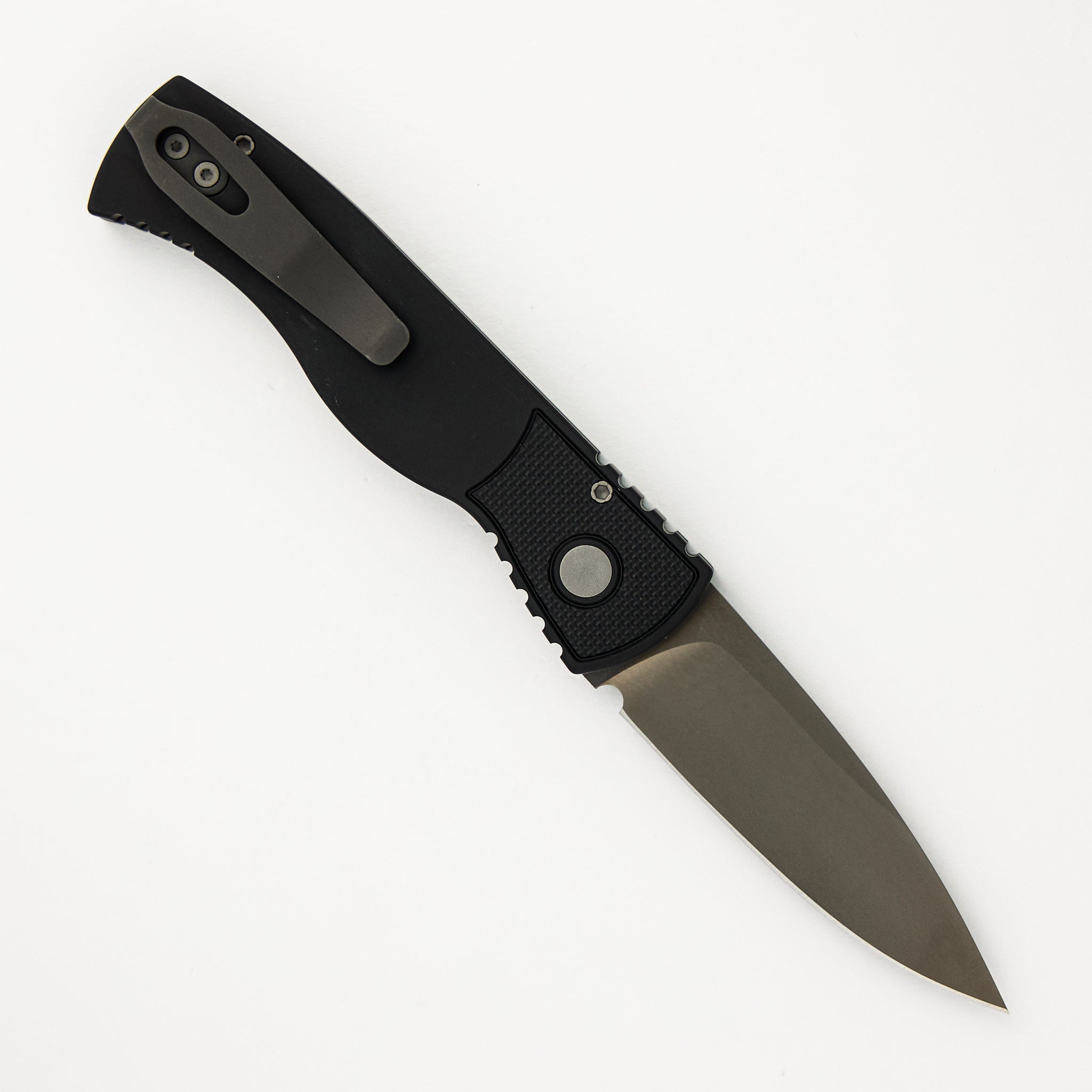 Tactical Response 2 - Black Aluminum Handle - DLC MagnaCut Blade