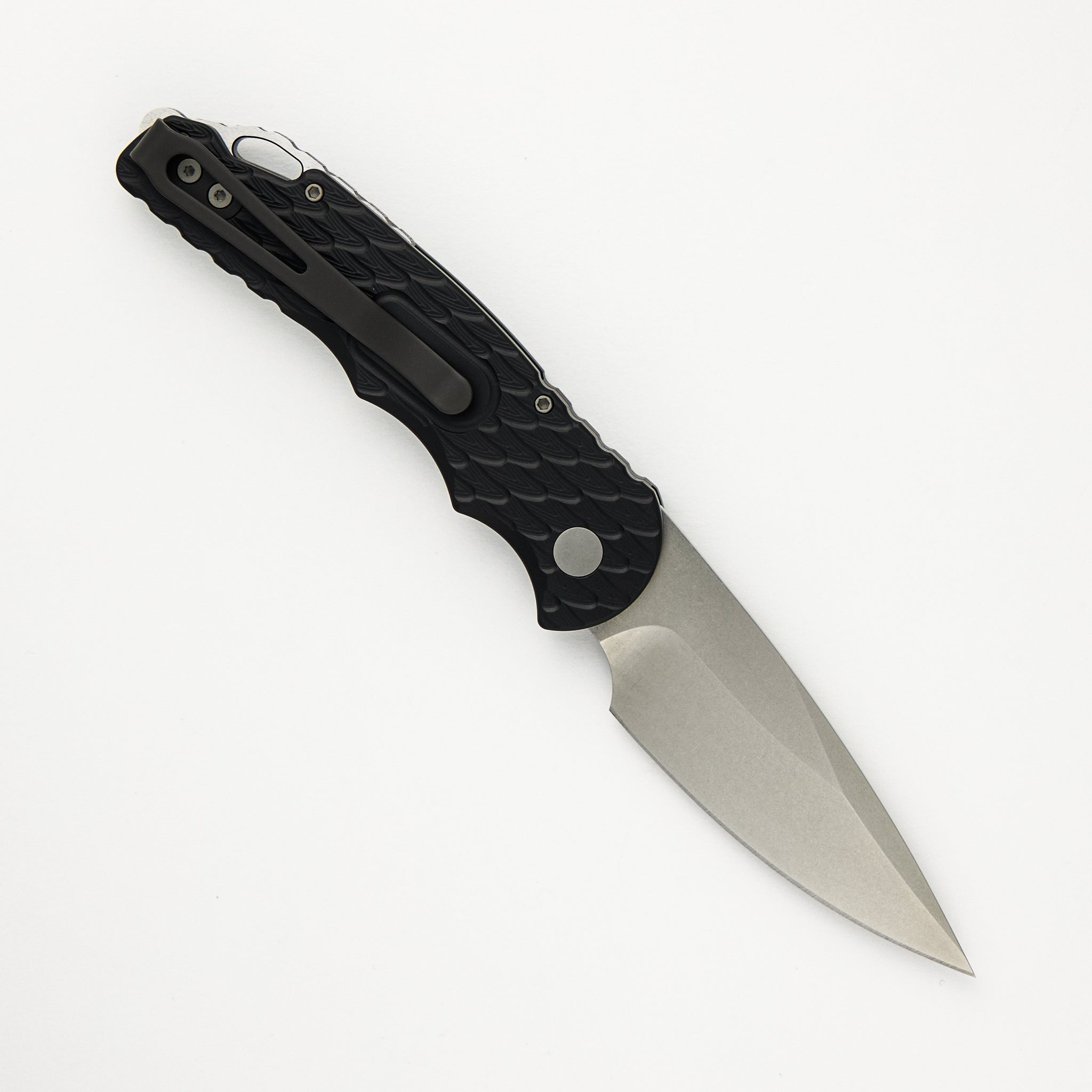 Tactical Response 5 Auto – Black Handle W/ Feather Texture - S35VN Blade - T505 F