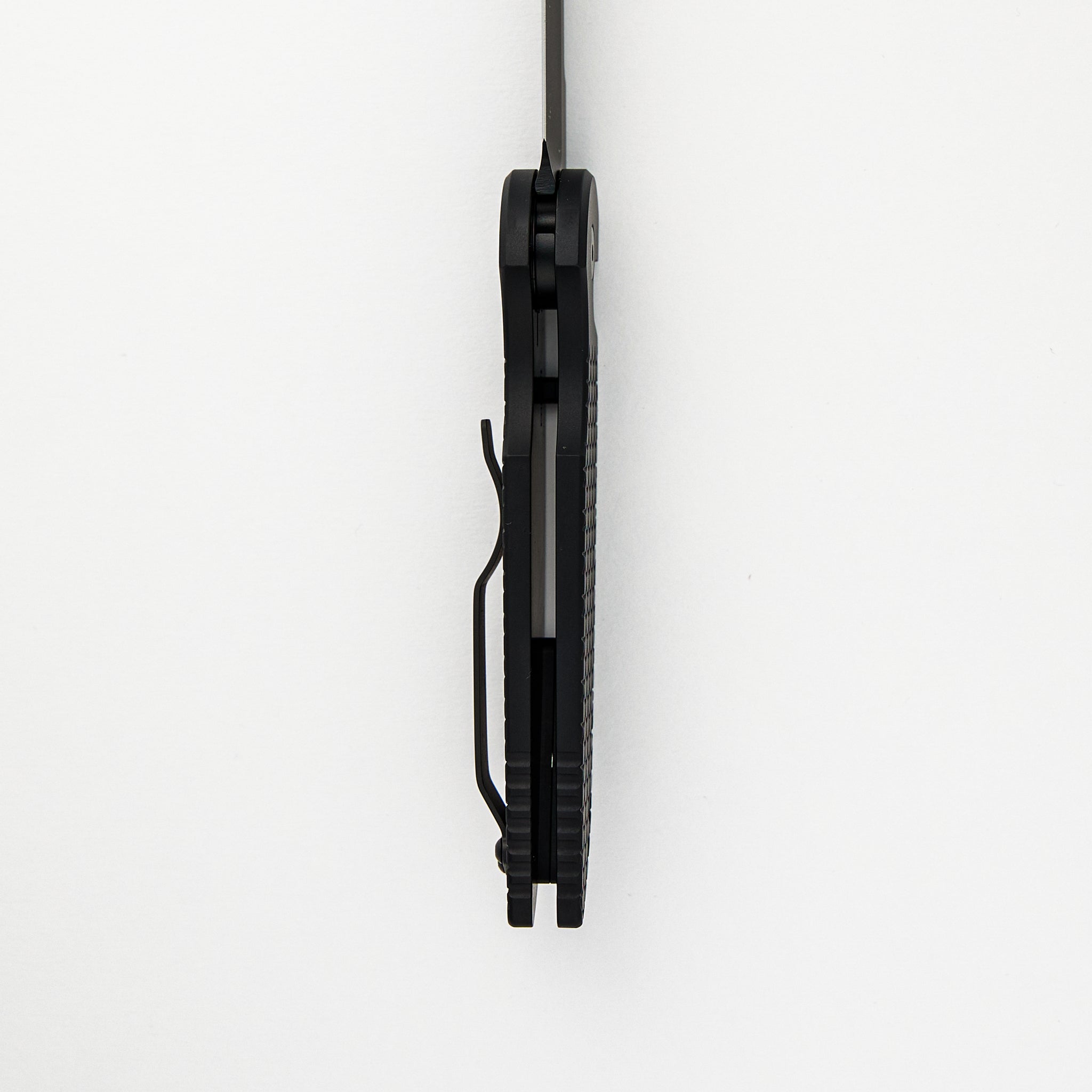 Pro-Tech Knives TR-3 X1 Operator - Black "Fish Scale" Handle, Black Sterile Blade, Tritium Button