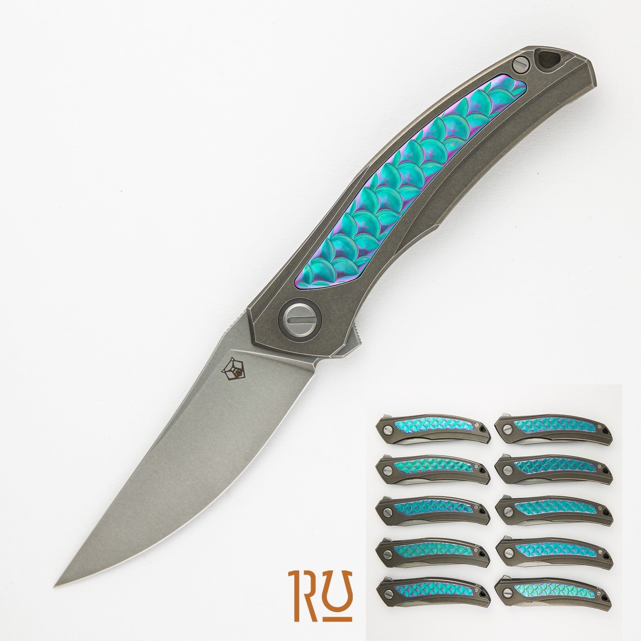 Winner! Shirogorov Knives / John Barker Quantum “Dragon” – Cromax PM Blade – MRBS