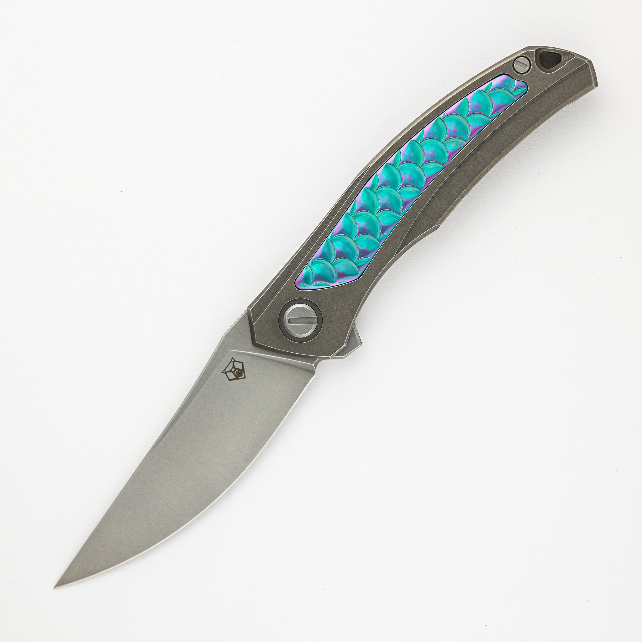 Winner! Shirogorov Knives / John Barker Quantum “Dragon” – Cromax PM Blade – MRBS