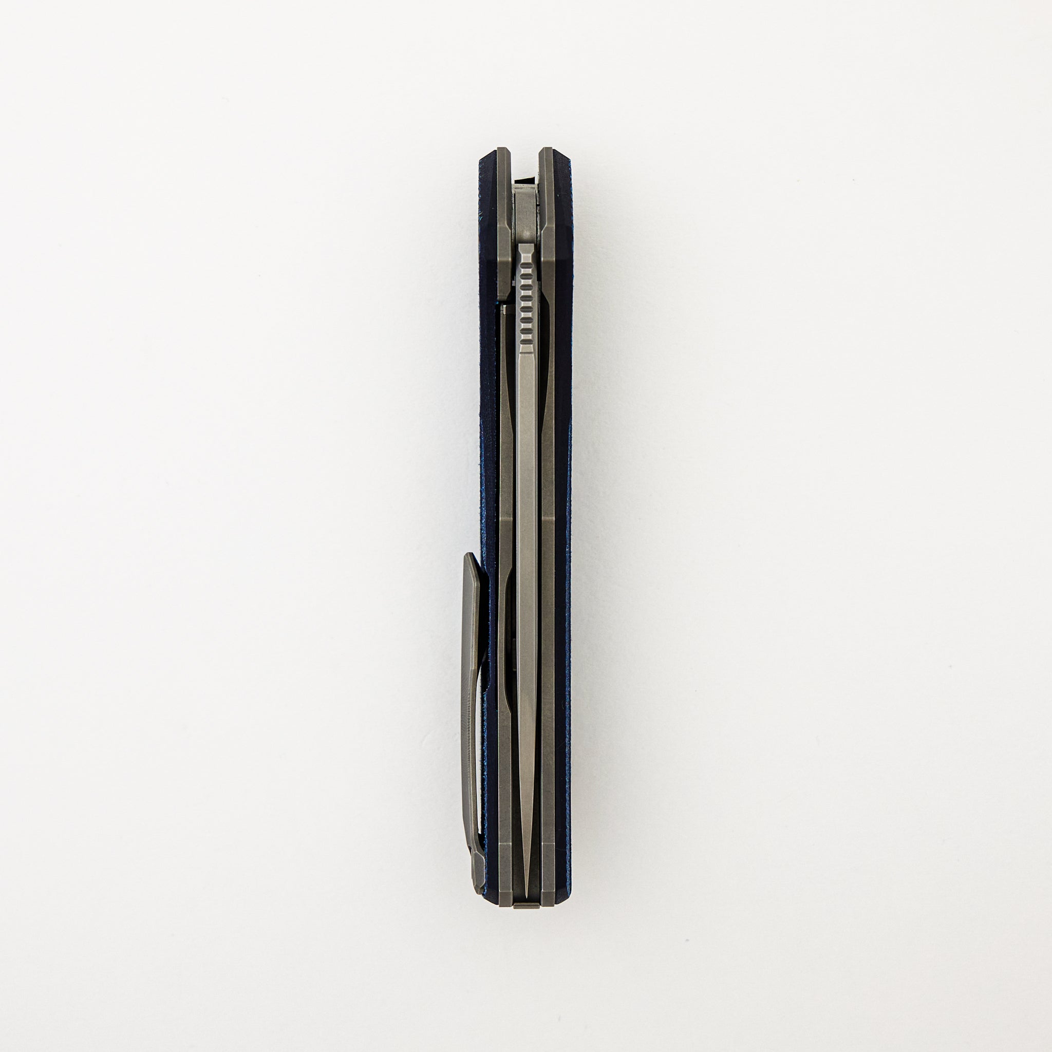 Ursus Q95 - Blue Micarta Handle - Elmax Blade - MRBS