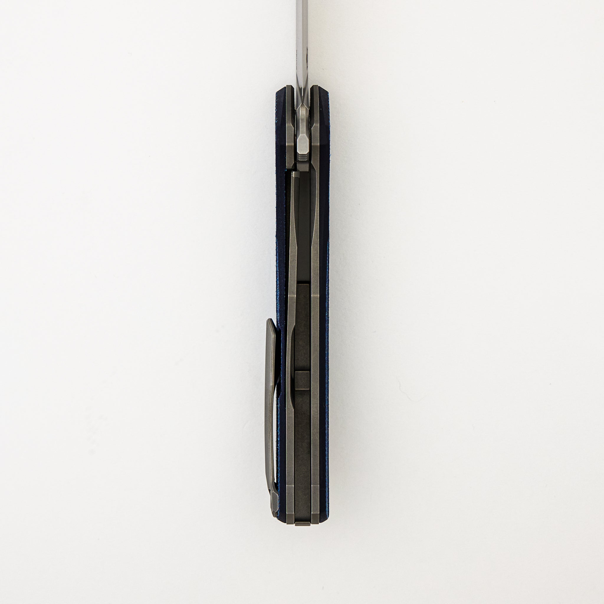 Ursus Q95 - Blue Micarta Handle - Elmax Blade - MRBS