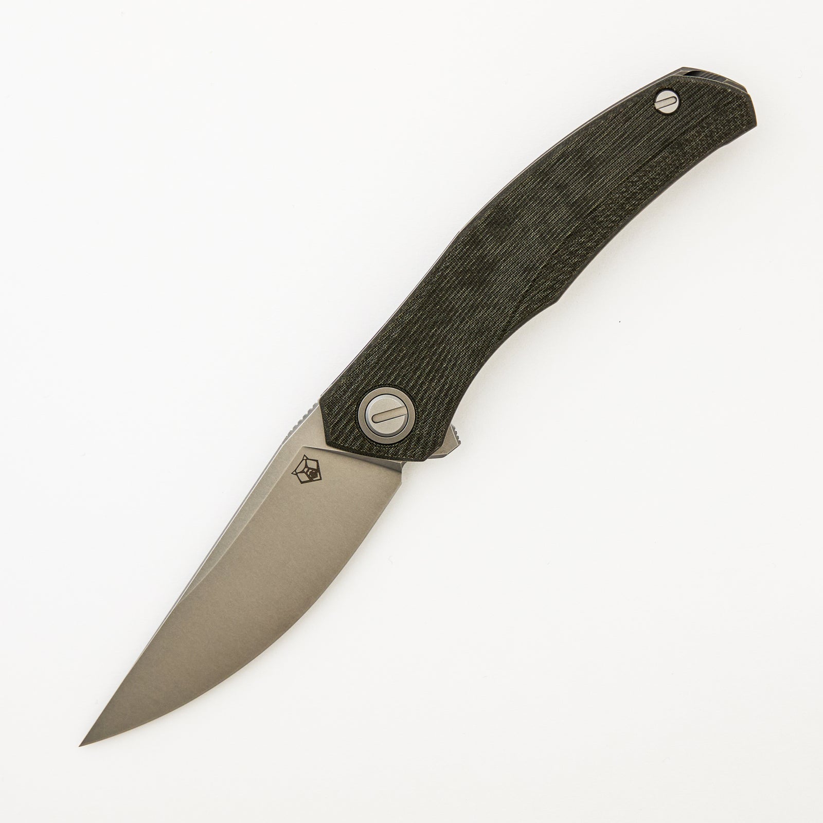 Ursus Q95 - Green Micarta Handle - Elmax Blade - MRBS