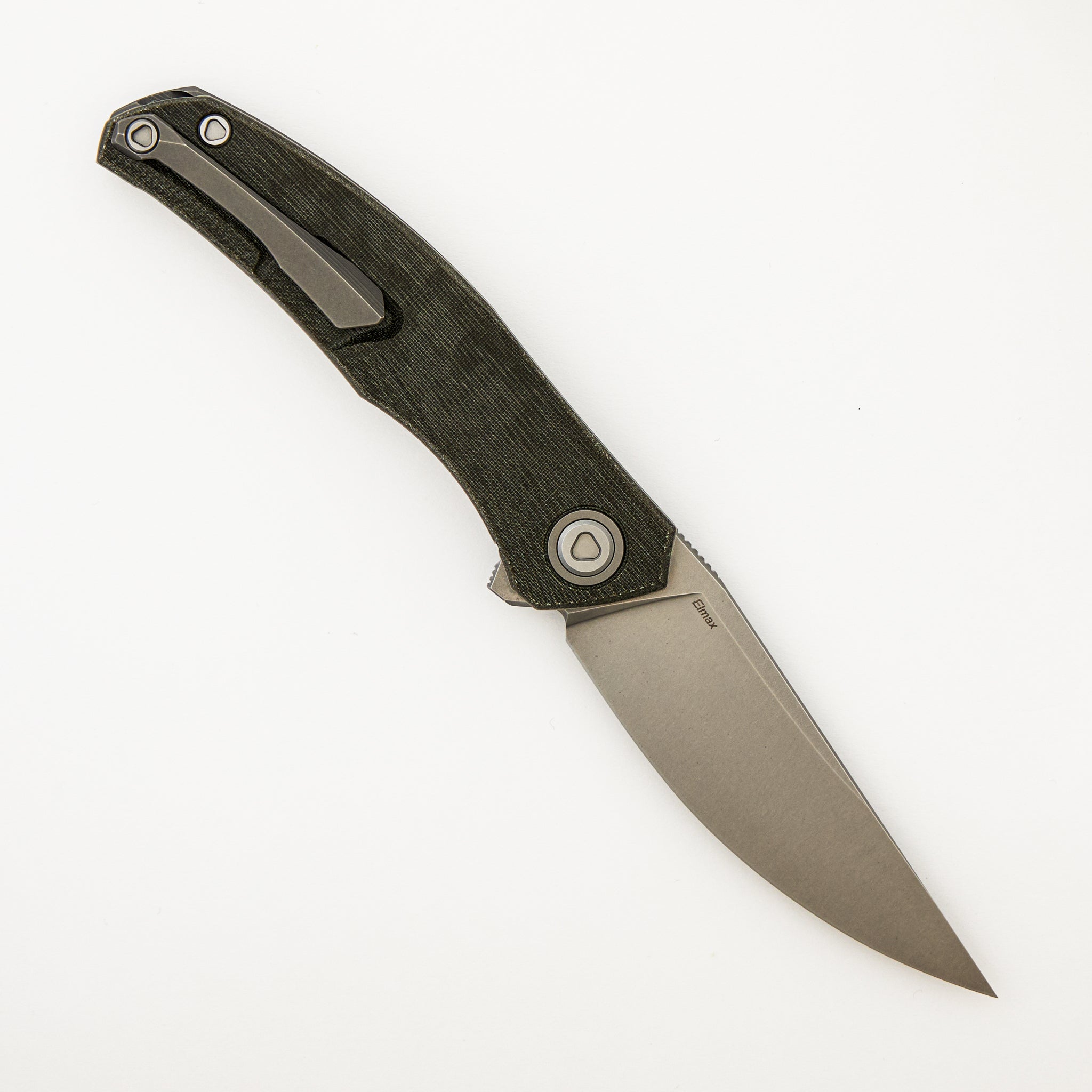 Ursus Q95 - Green Micarta Handle - Elmax Blade - MRBS