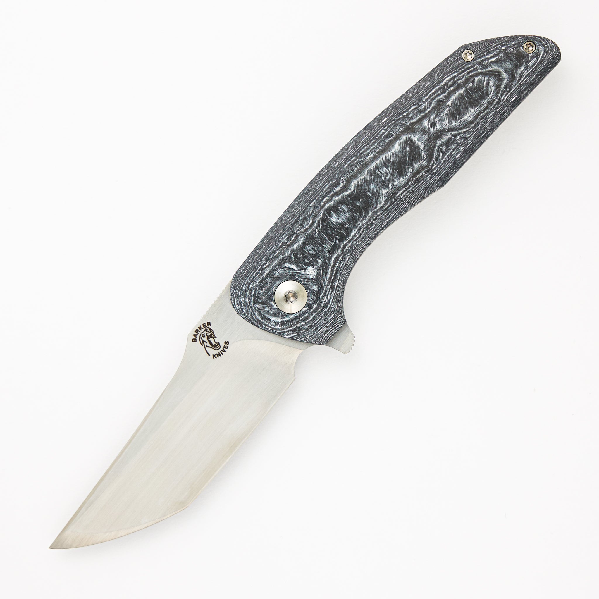 John Barker White CarboTi Full Size Hokkaido Flipper (Pattern 1) - Completed