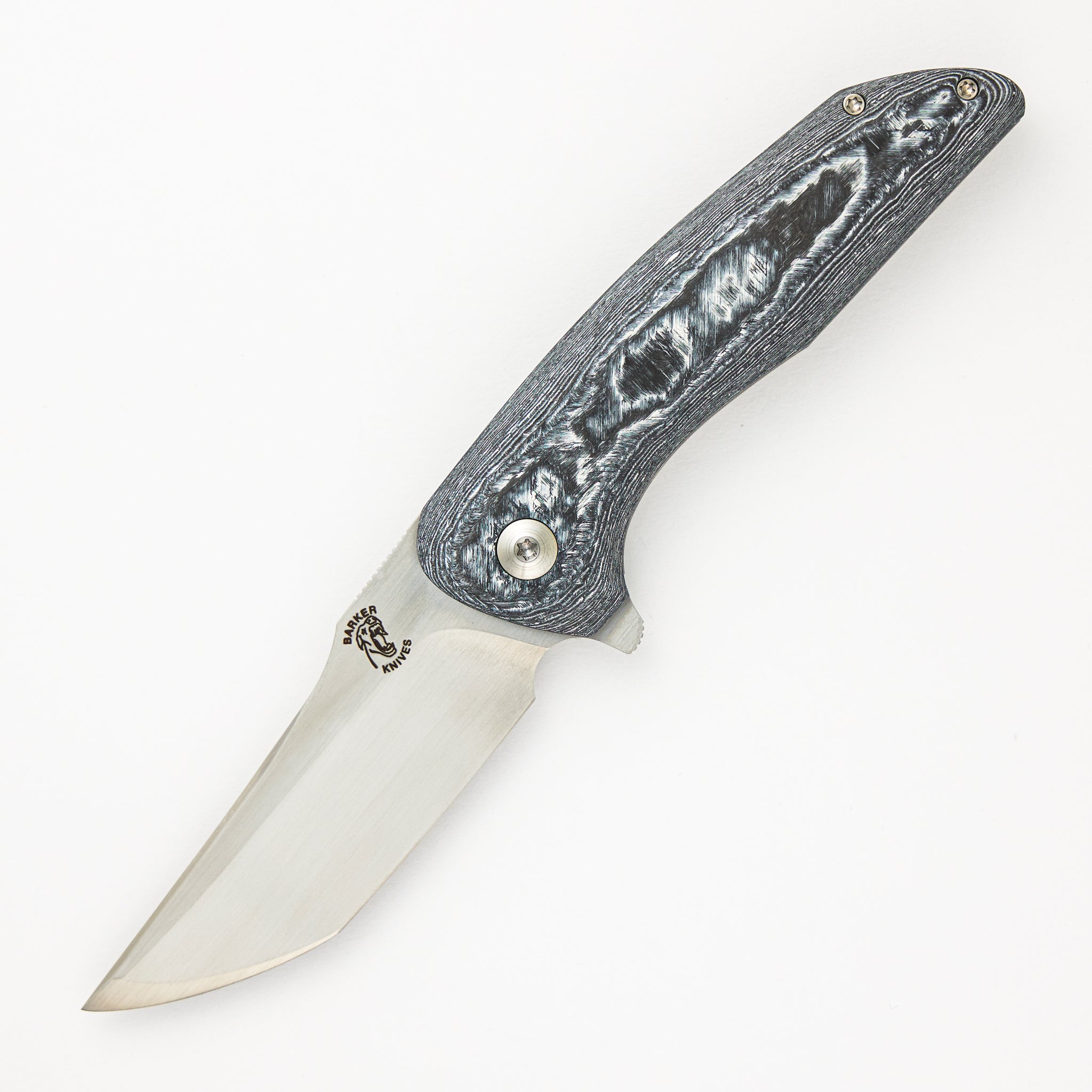 John Barker White CarboTi Full Size Hokkaido Flipper (Pattern 2) - Completed