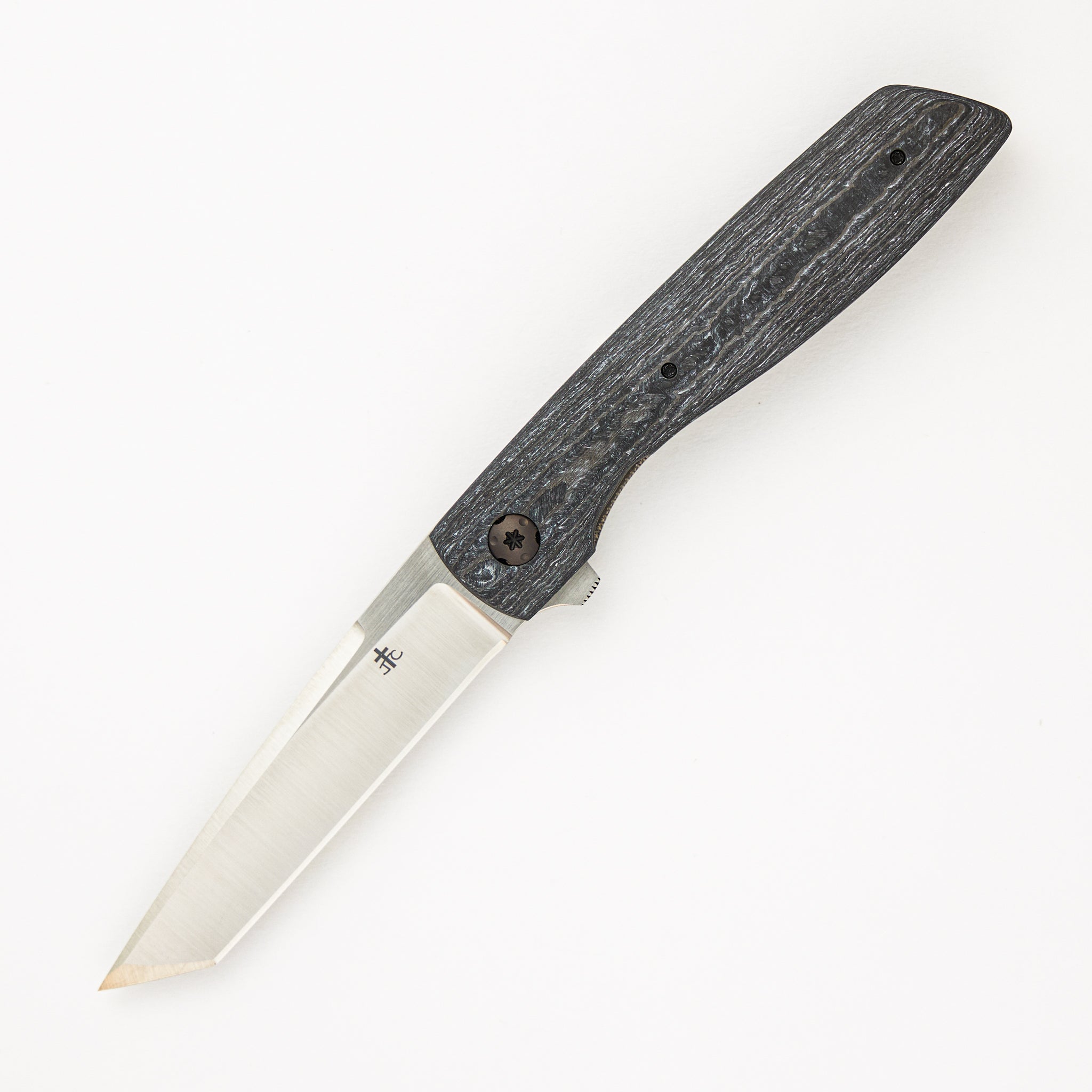 Jason Clark White CarboTi Dirtdobber Tanto - Completed