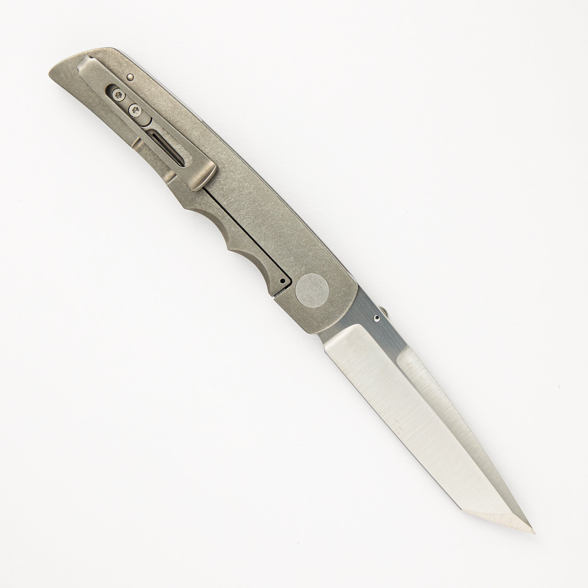 Jason Clark White CarboTi XX Folder (Pattern 1) - Completed