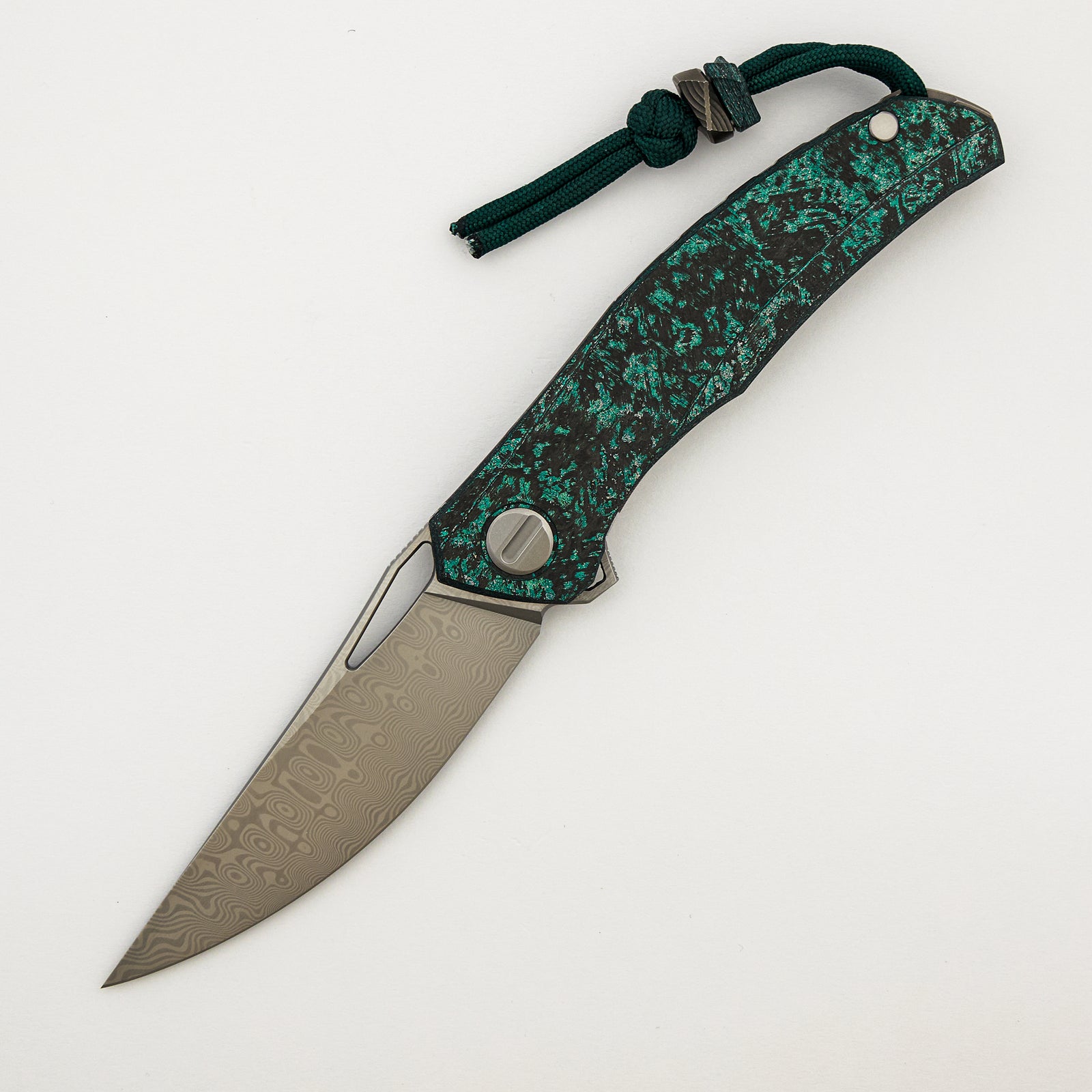 R1 Invitational - Quantium TKM - Titanium/Teal Magnetic CarboTi Handle - ZDI-E Blade - MRBS