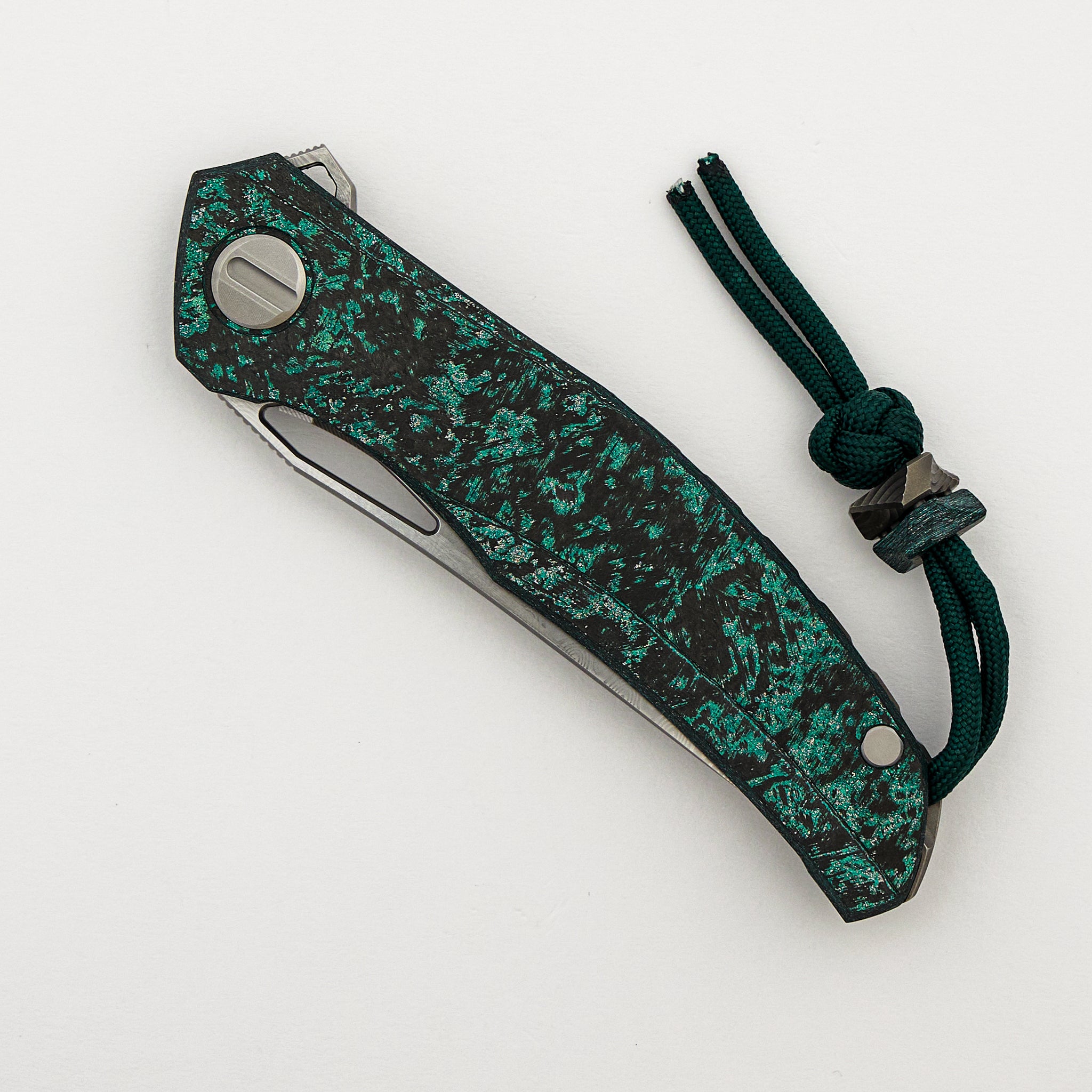 R1 Invitational - Quantium TKM - Titanium/Teal Magnetic CarboTi Handle - ZDI-E Blade - MRBS