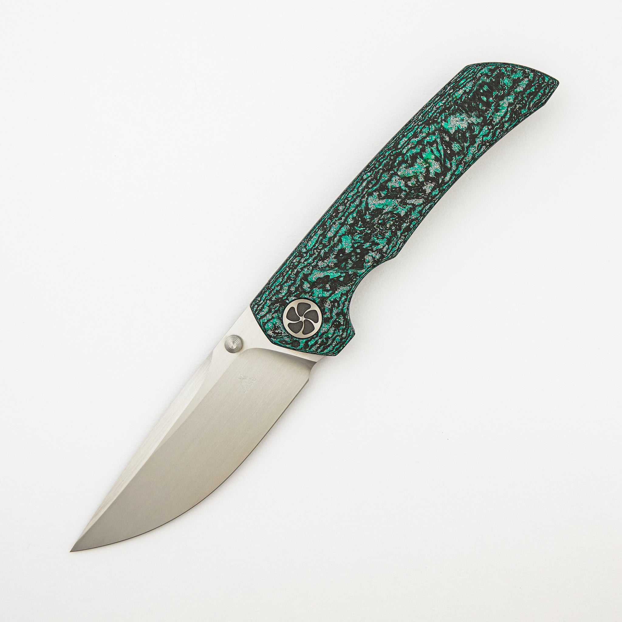 Zulu – Black Aluminum Handle – Satin Dagger M390 Blade