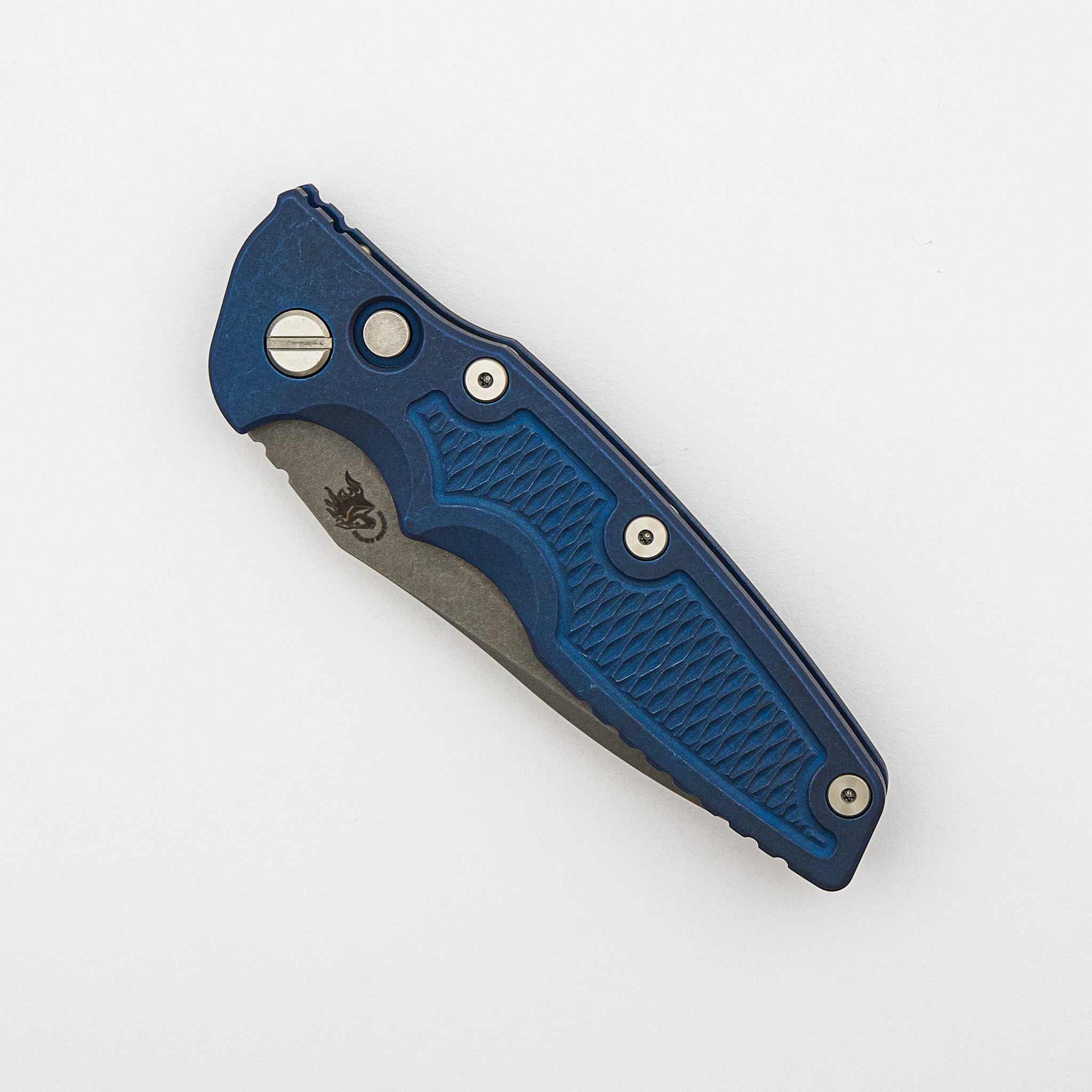 Eklipse 3.5" - Automatic - S45VN Spearpoint - Battle Blue