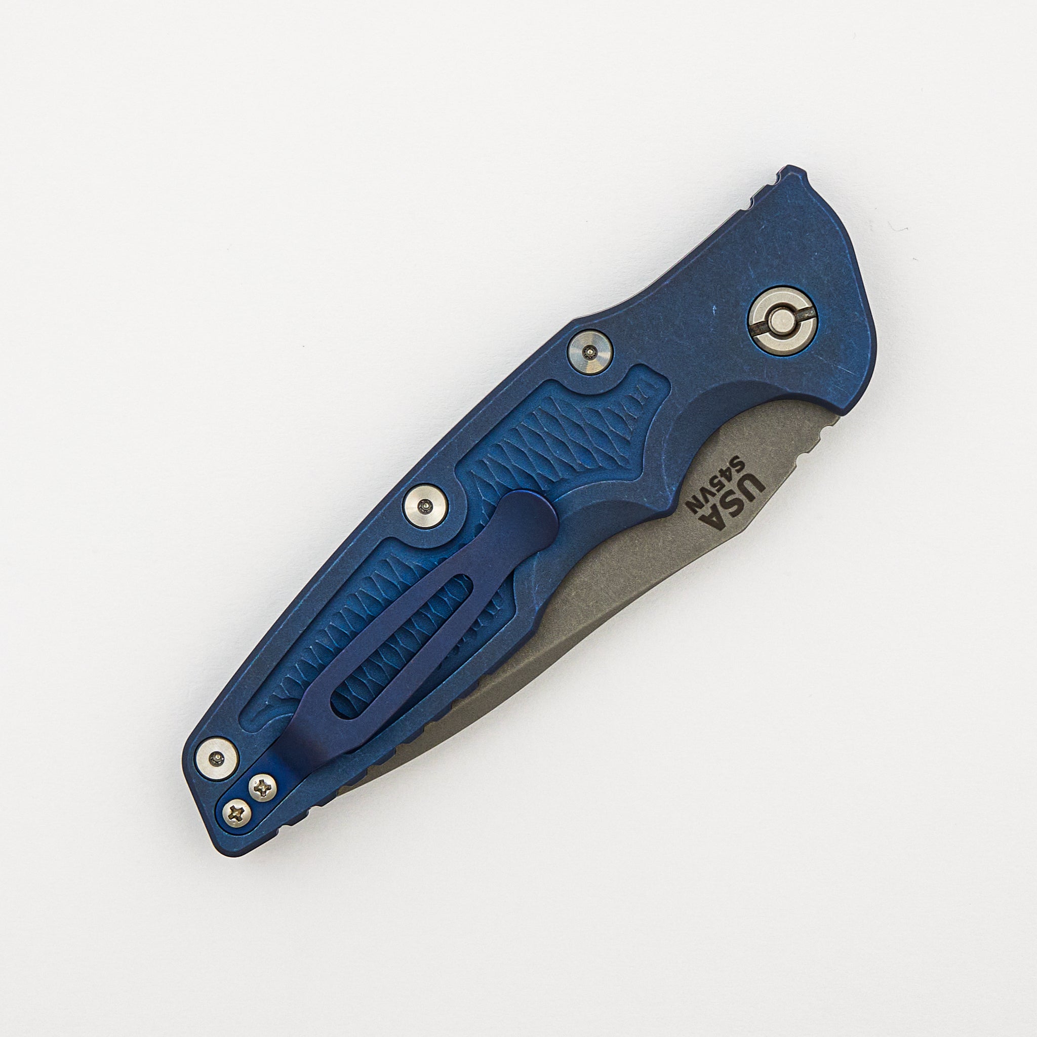 Eklipse 3.5" - Automatic - S45VN Spearpoint - Battle Blue
