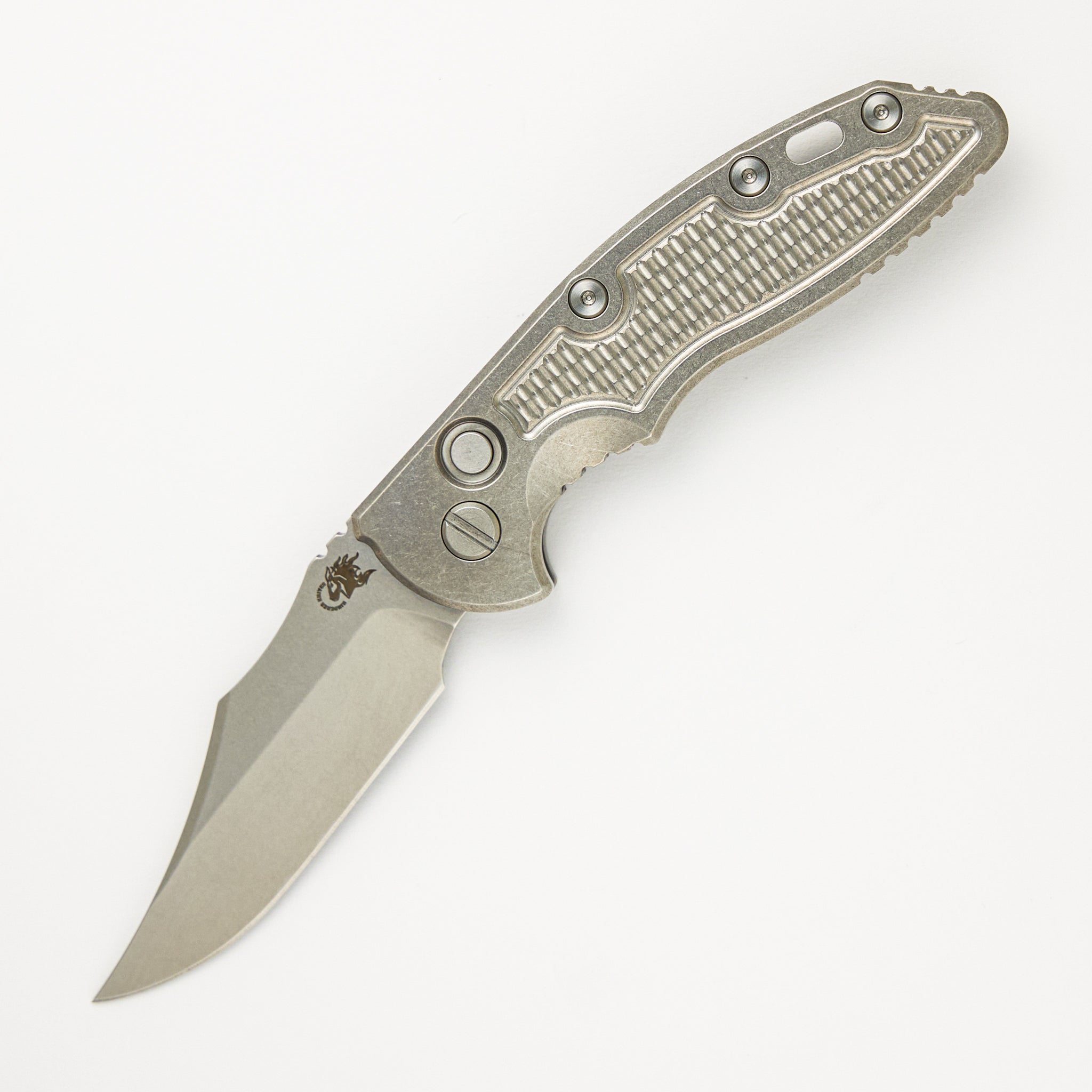 XM-18 3.5″ – Auto – Bowie S45VN Blade – Stonewash