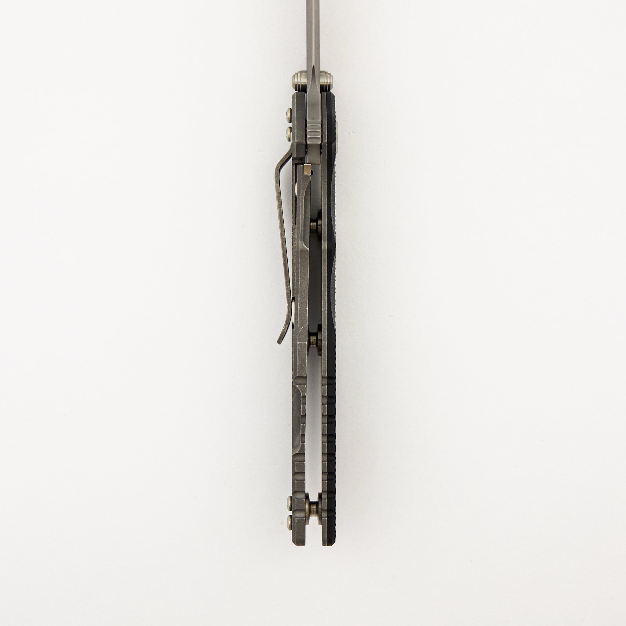 Eklipse 3.5" - MagnaCut Skinny Slicer - Hollow Grind - Tri-Way - Working Finish - Black G10