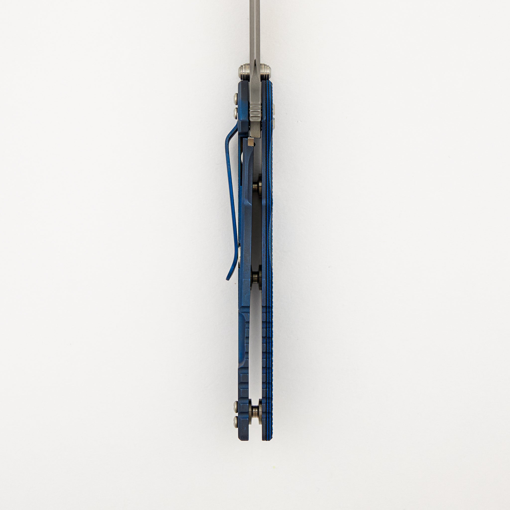 Eklipse 3.5" - MagnaCut Skinny Slicer - Hollow Grind - Tri-Way - Battle Blue - Blue/Black G10