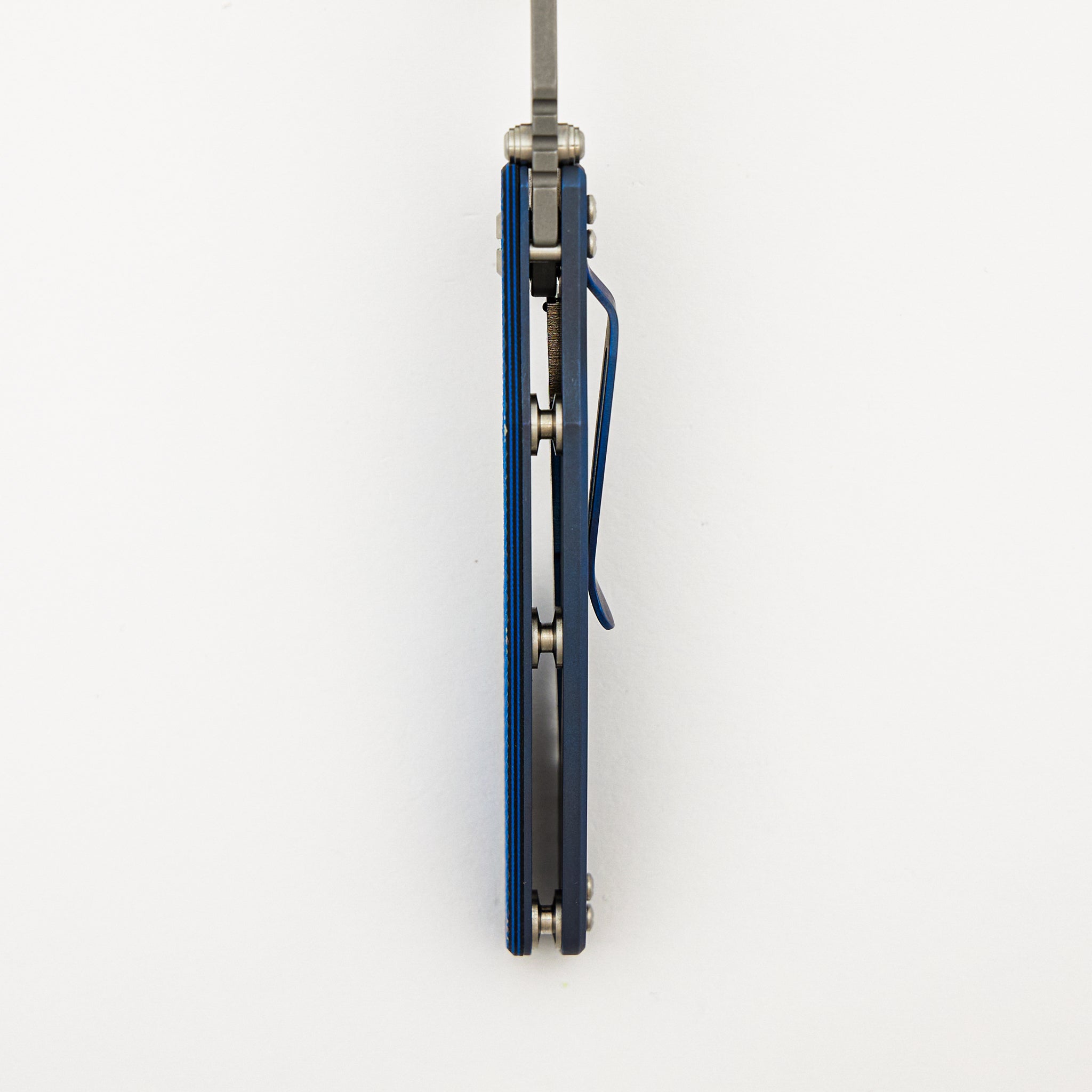 Eklipse 3.5" - MagnaCut Skinny Slicer - Hollow Grind - Tri-Way - Battle Blue - Blue/Black G10