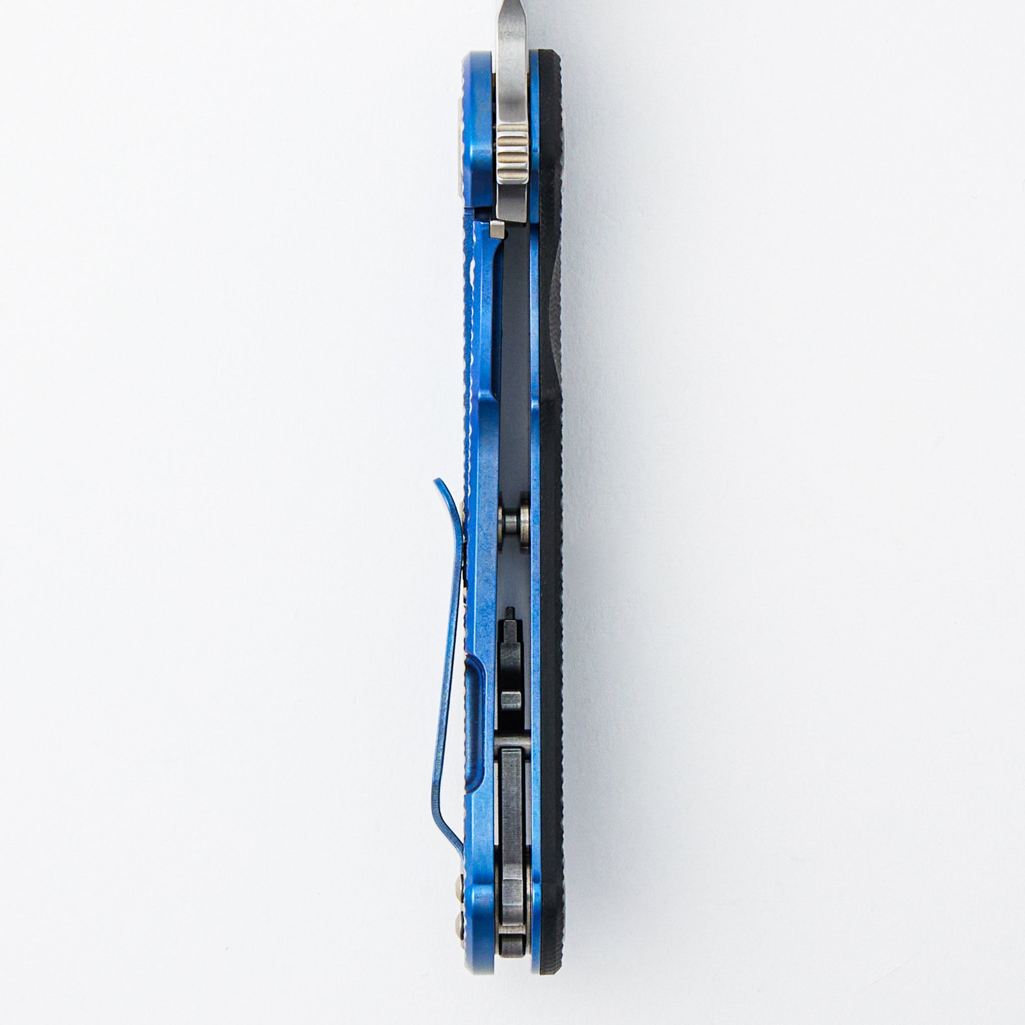 Project X - MagnaCut Sheepsfoot - Tri-Way - Stonewash Blue - Black G10