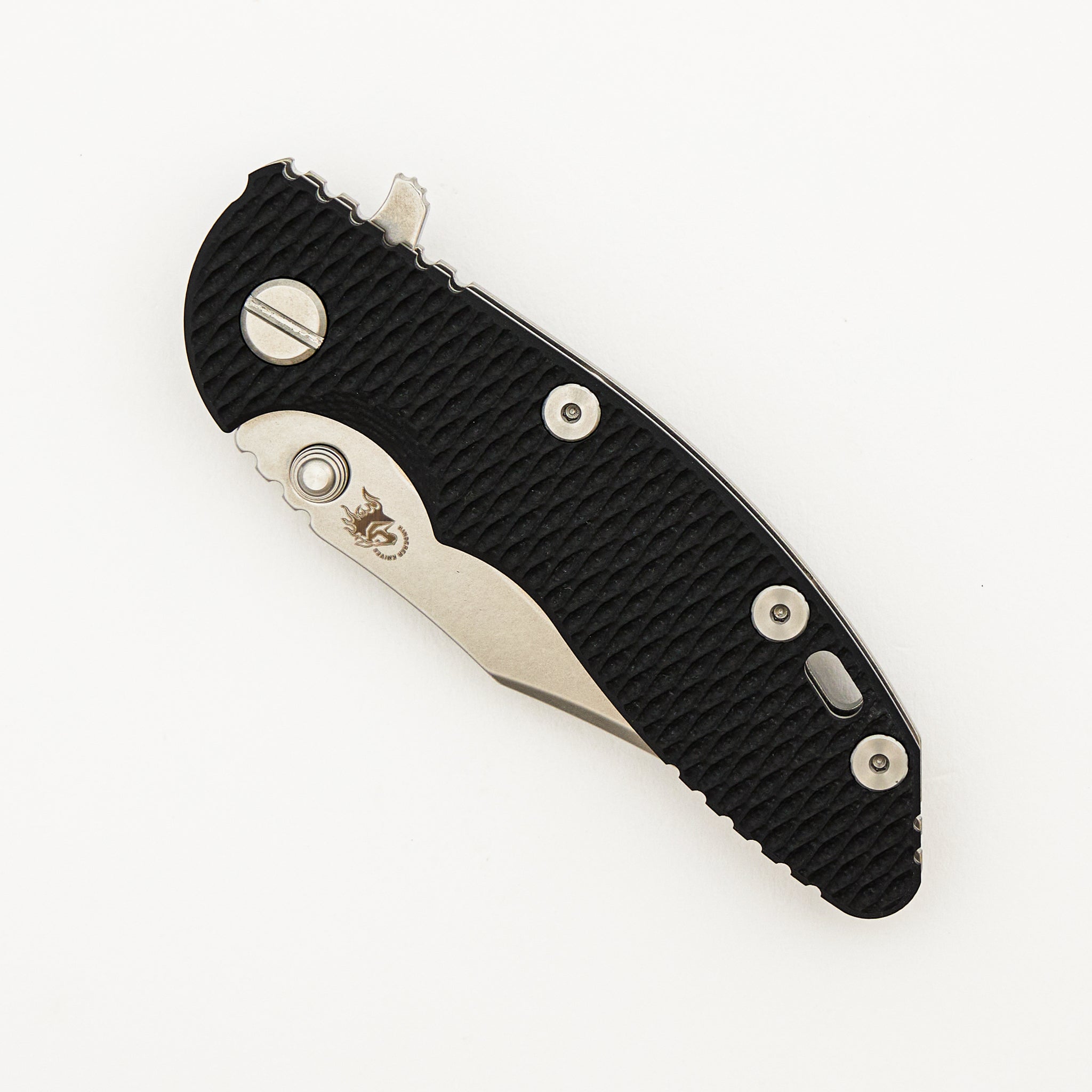 XM-18 3.0" - Bowie CPM-20CV Blade - Tri-Way - Stonewash - Black G10