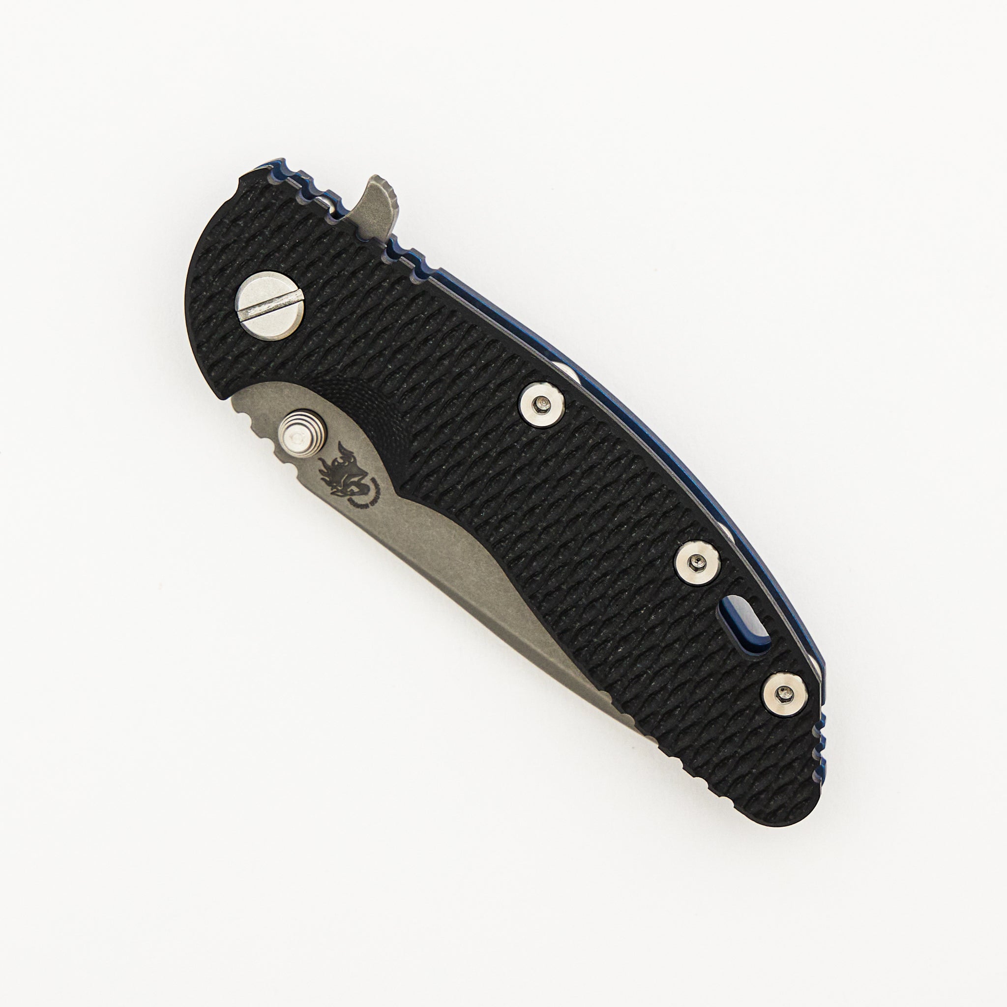 XM-18 3.25" - Spanto MagnaCut Blade - Tri-Way - Battle Blue - Black G10